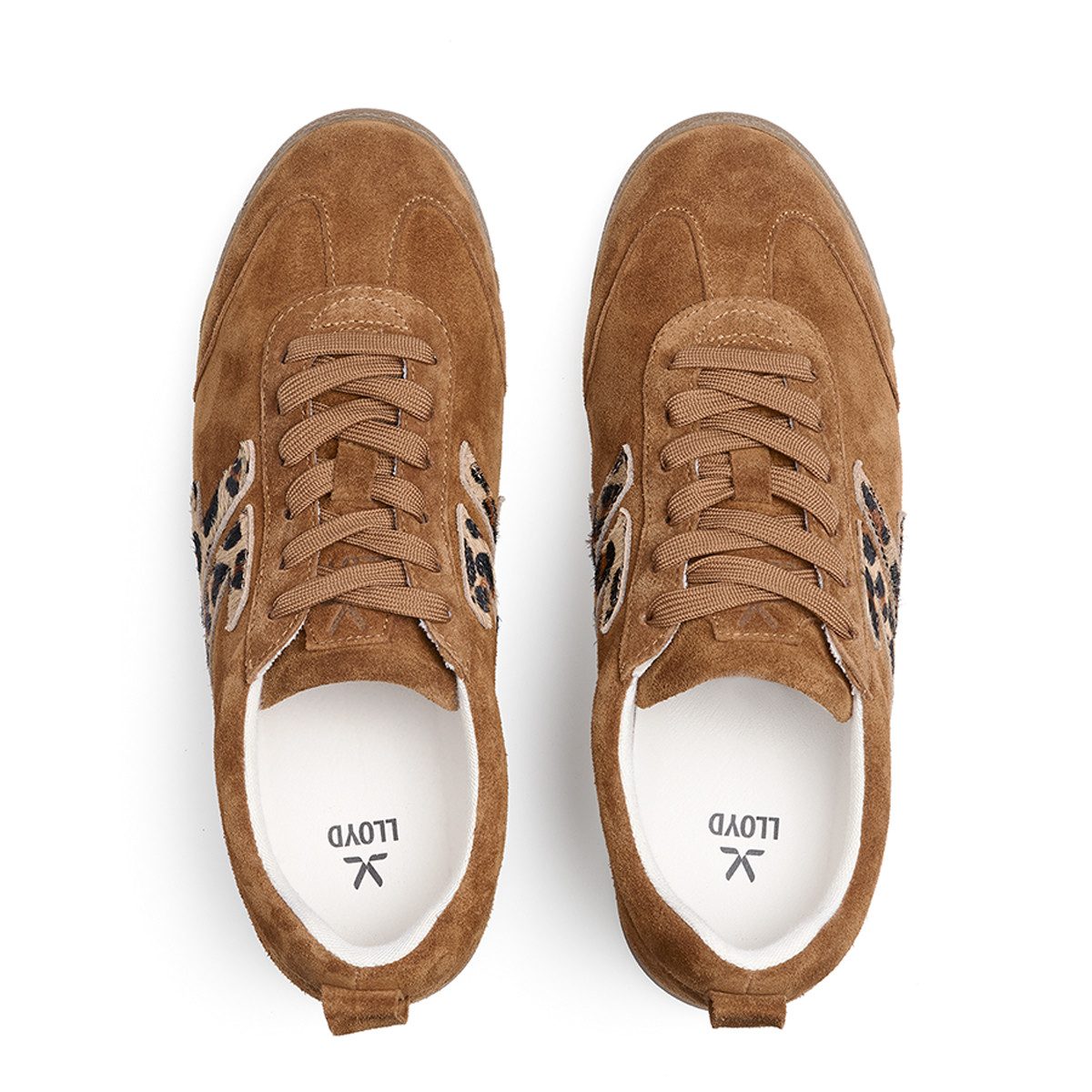 Lloyd Lloyd 25-040-22 PULSE 77, Sneaker in Braun / Leo-Look für Damen Sneaker