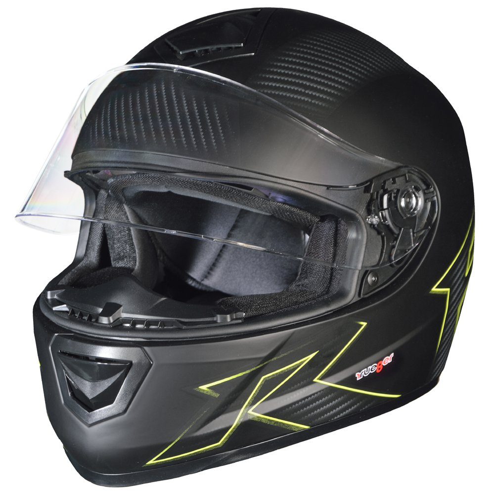 rueger-helmets Motorradhelm rueger RT-720 Integralhelm 1450 Gramm, XS.XL