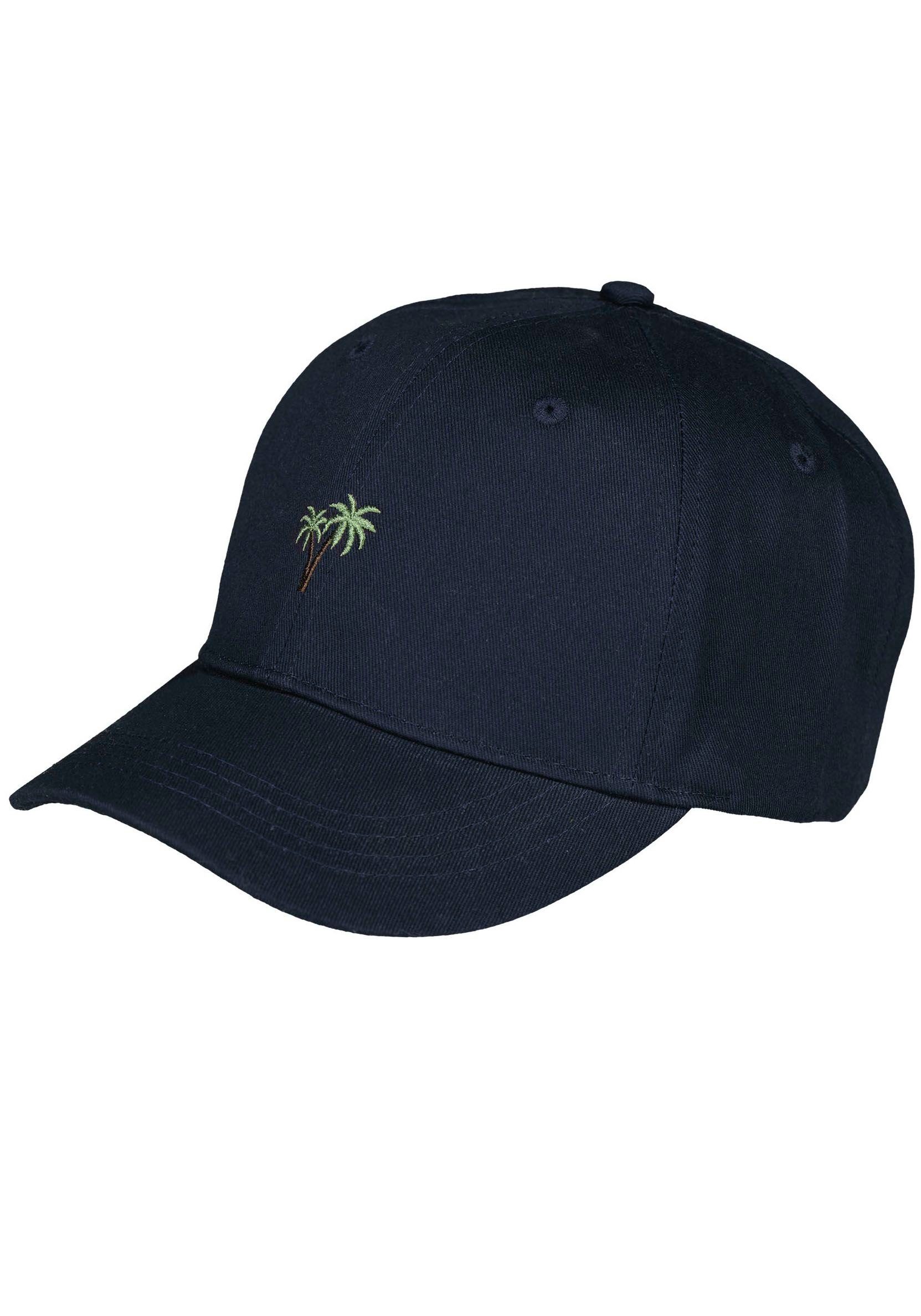 Palmen-Stickerei Baumwolle, Posse Barts Baseball Cap Reine Cap vorn