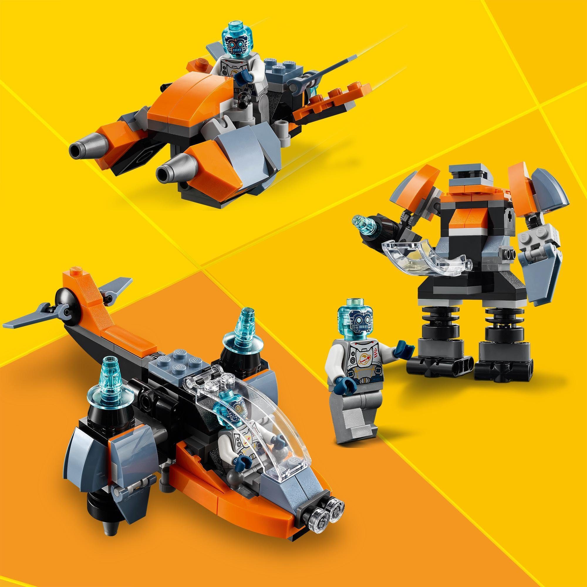 LEGO® LEGO® Creator Cyber-Drohne Konstruktions-Spielset günstig online kaufen