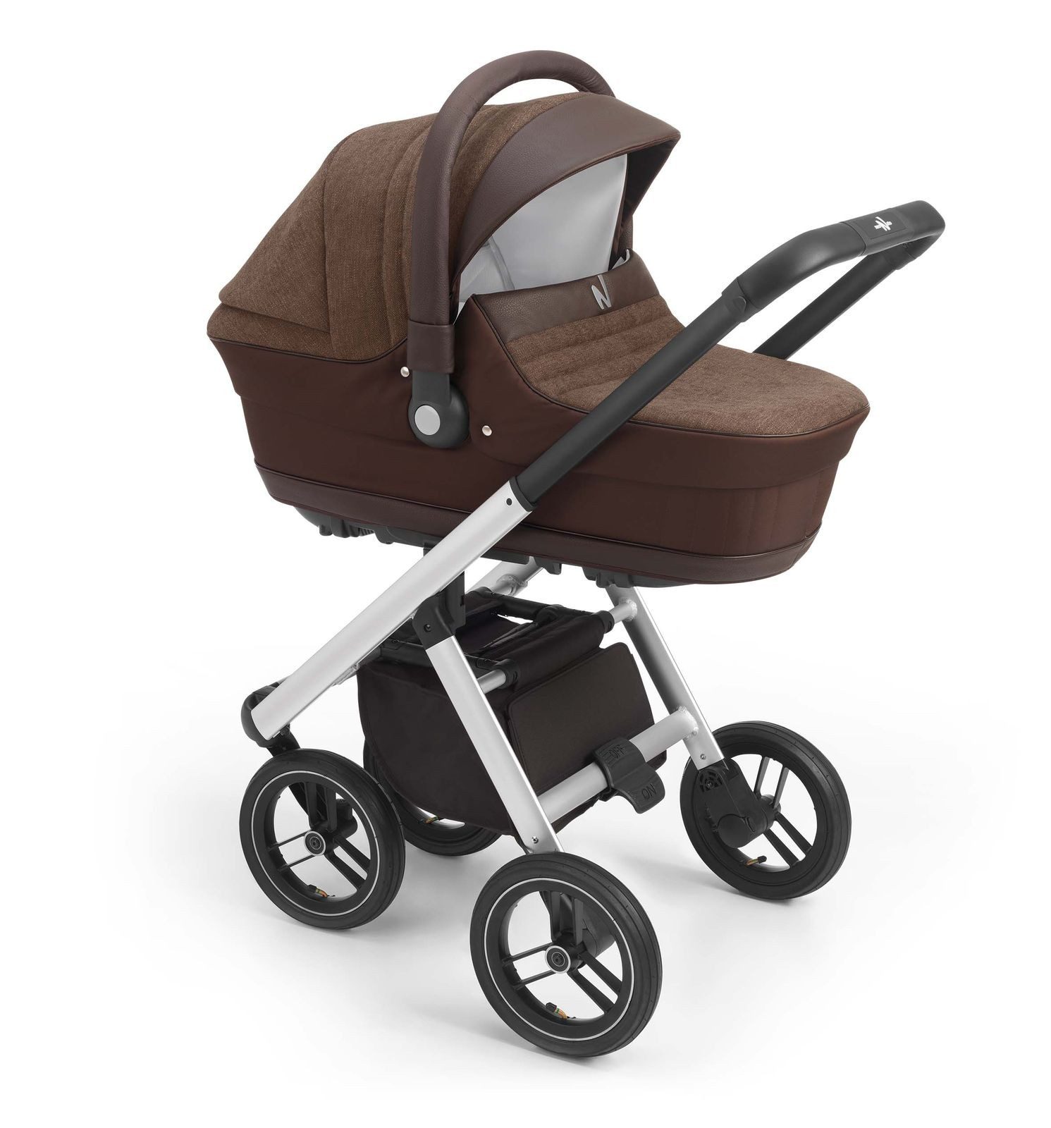 Kombi-Kinderwagen 3-in-1 Puro Solid inkl. Babyschale & Wickeltasche