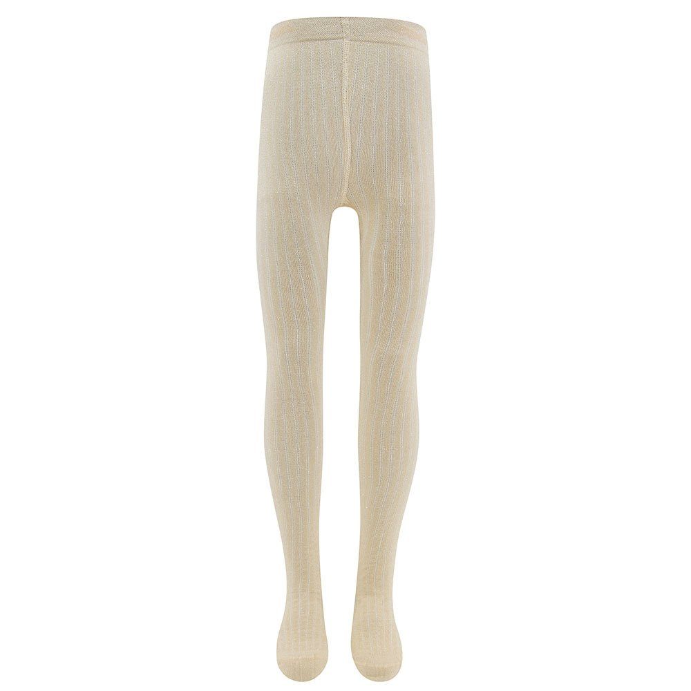Ewers Strumpfhose Strumpfhose Glitzer/Rippe 53% Baumwolle, 32% Polyamid, 2% Elasthan, 13% Polyester