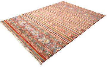 Orientteppich Arijana Shaal 207x296 Handgeknüpfter Orientteppich, Nain Trading, rechteckig, Höhe: 5 mm