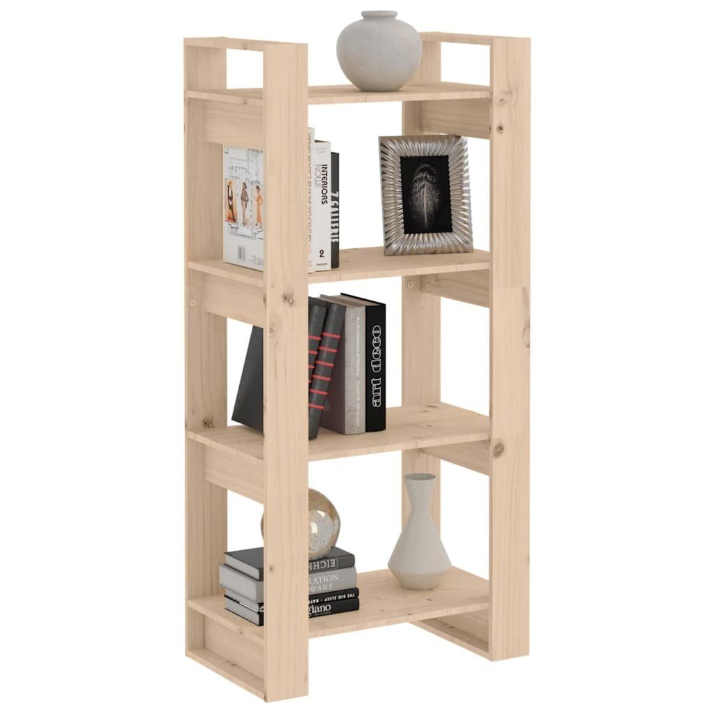 Bücherregal/Raumteiler Bücherregal Massivholz cm 60x35x125 furnicato