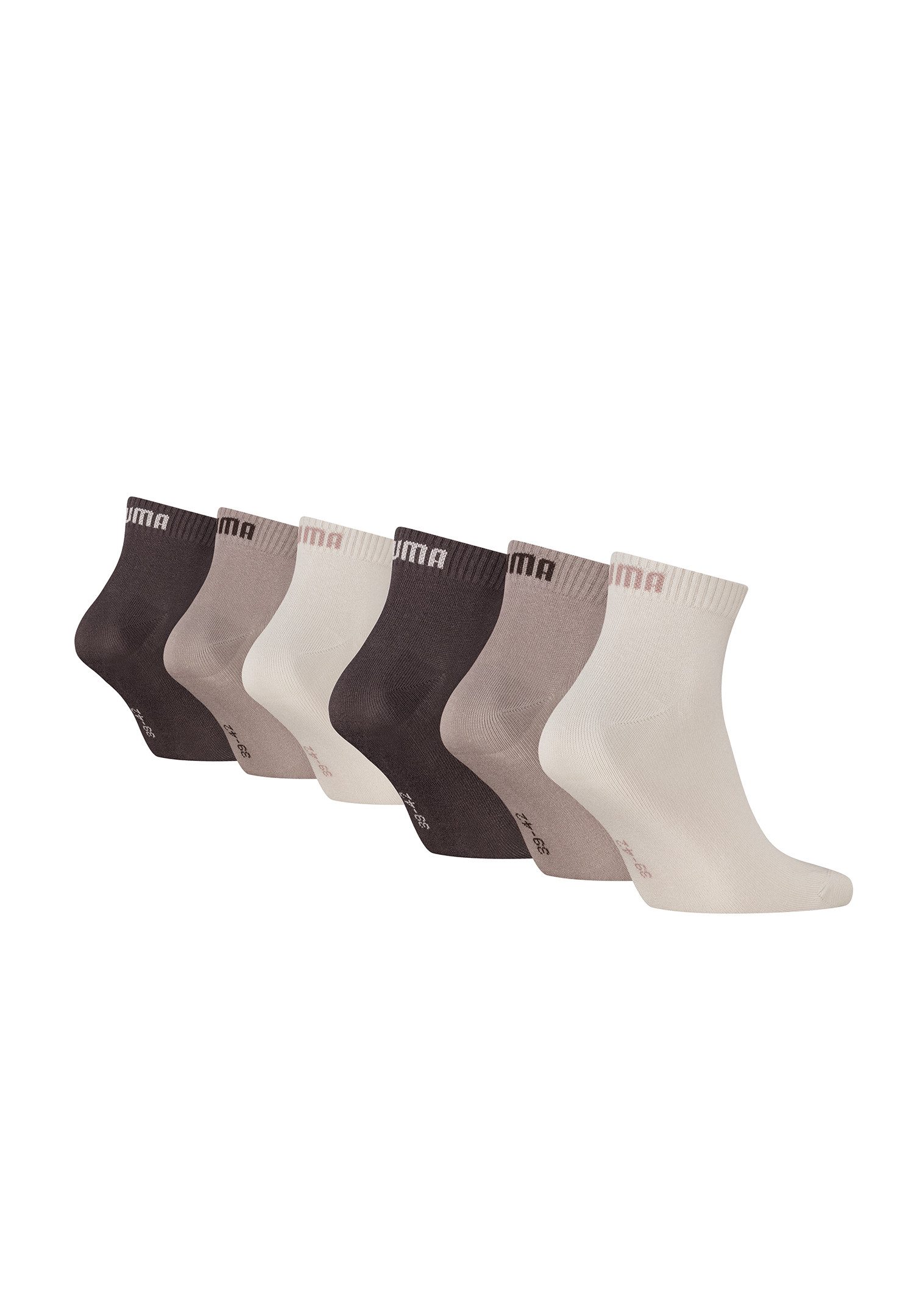 PUMA Kurzsocken PUMA UNISEX QUARTER PLAIN 6P ECOM (Spar-Pack, 6-Paar, 6er-Pack) – Bild 4 von 4