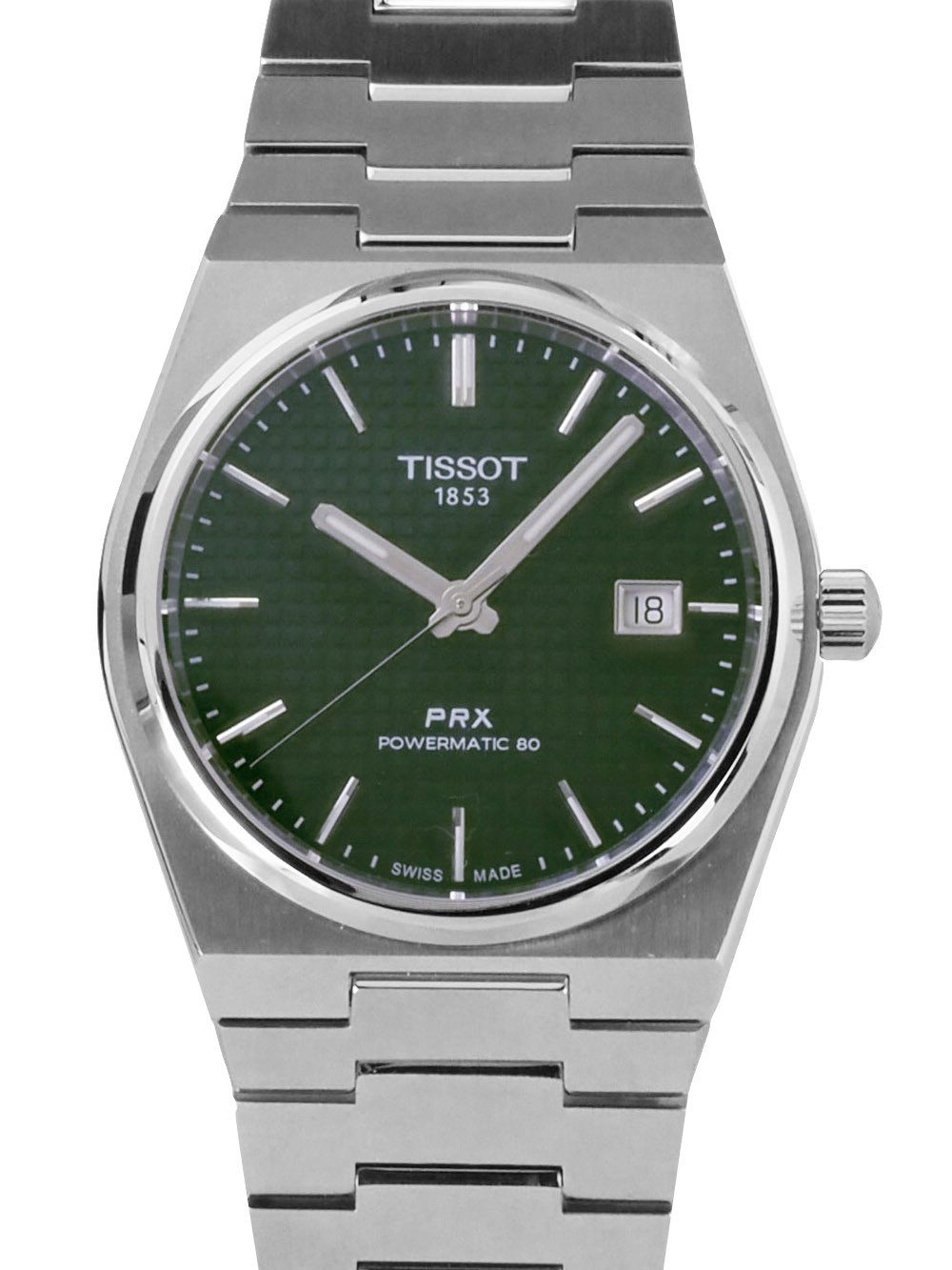 Tissot Automatikuhr Herren Uhr 40 mm Ø T1374071109100 PRX Powermatic 80
