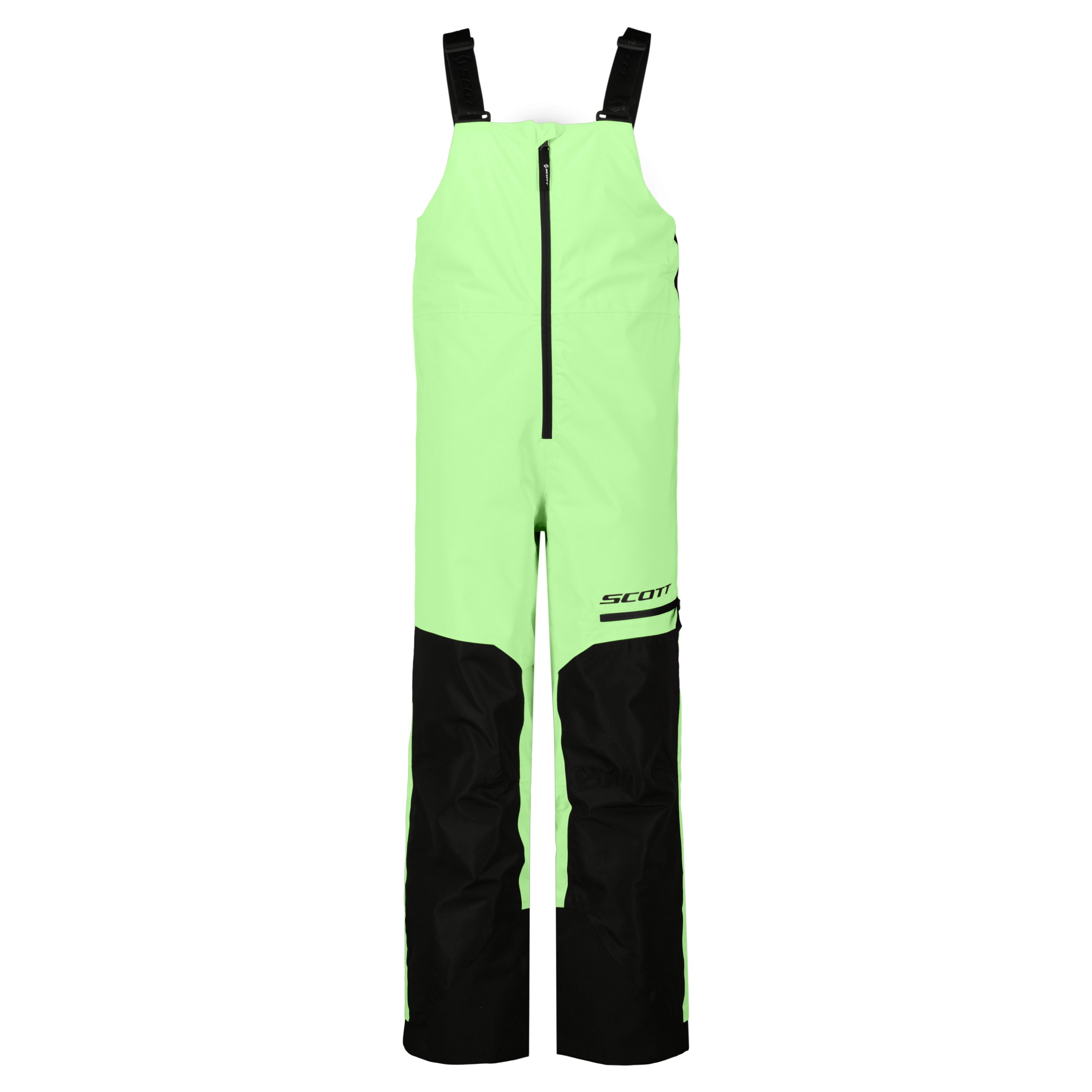 Scott Skihose SCO Pants Jr Vertic Bib glow green/black