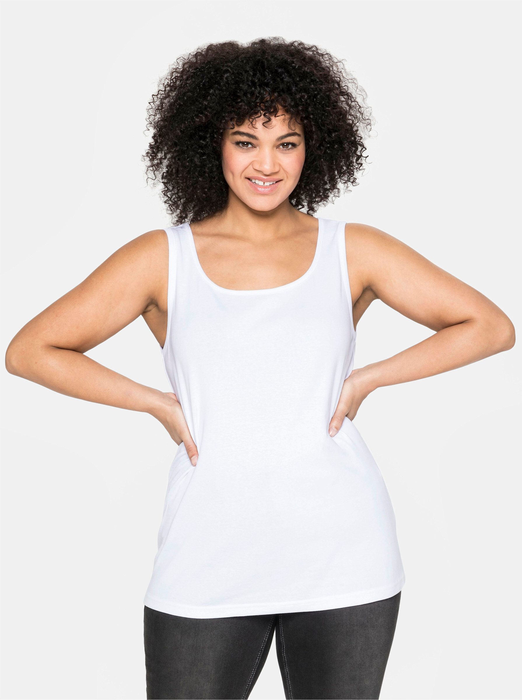 Sheego Shirttop Tanktop . günstig online kaufen