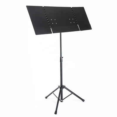 MUSIC STORE Notenpult, (MUS-30 Orchesterpult), Orchesterpult, Musiknotenständer, höhenverstellbares Notenpult