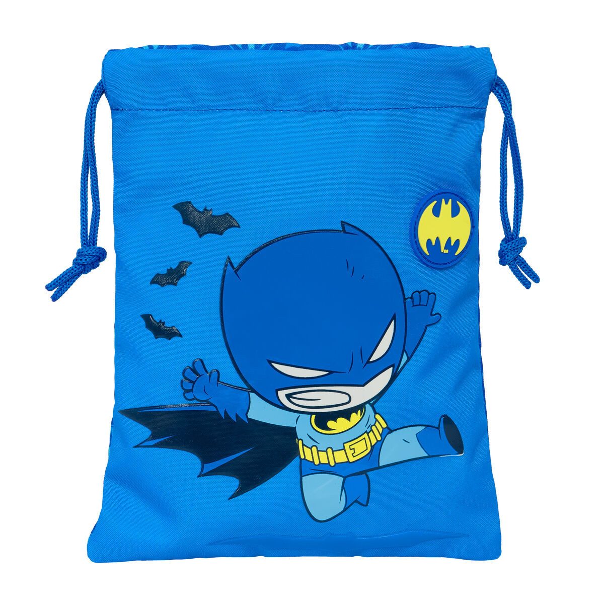 Batman Kühlbox Frühstücksbeutel Thermo-Vesperbox Batman Blau für Kinder Lunchbox Snac