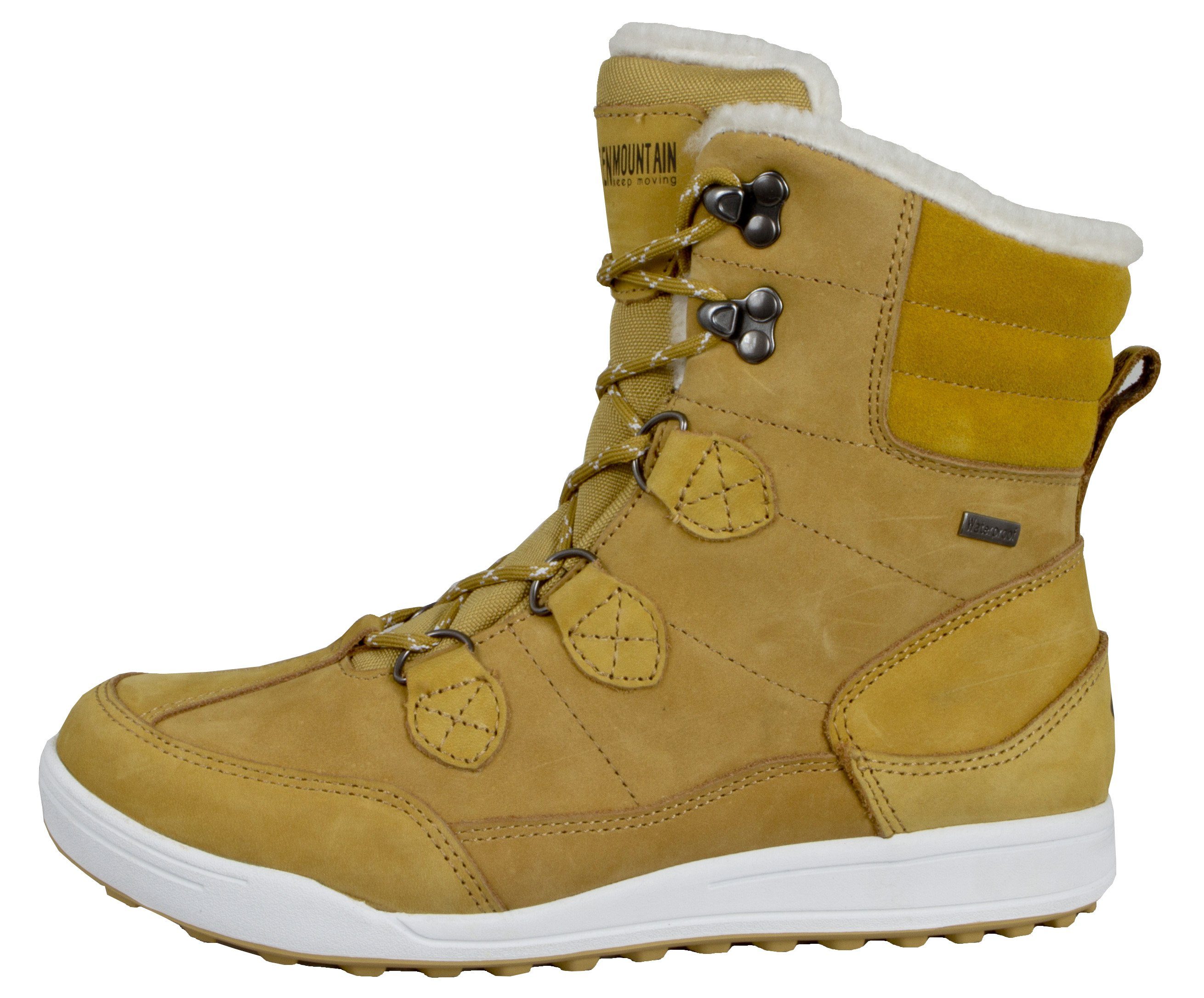 GUGGEN Mountain Winterstiefel HPC57 Damenfellstiefel Damenwinterstiefel Fel günstig online kaufen