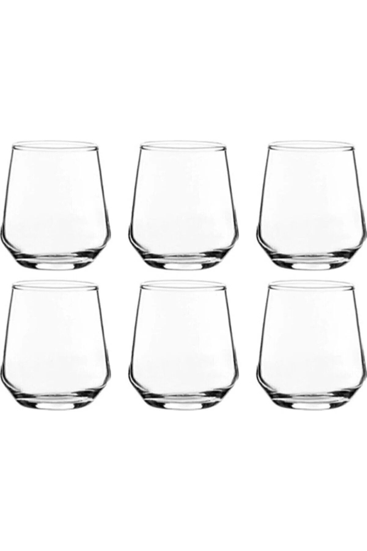 Pasabahce Gläser-Set Allegra Trinkgläser 6er set Mini-Wassergläser 115cc