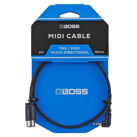 Boss by Roland BMIDI-2-35 TRS-MIDI Kabel Audio-Adapter MIDI zu 3,5-mm-Klinke, Midiadapter