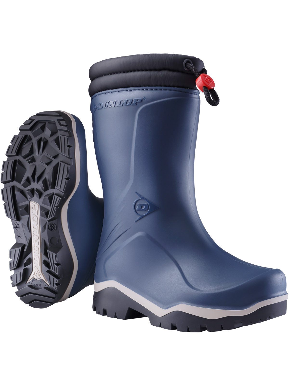 Dunlop_Workwear K354061 KIDS Blizzard blau Winterstiefel