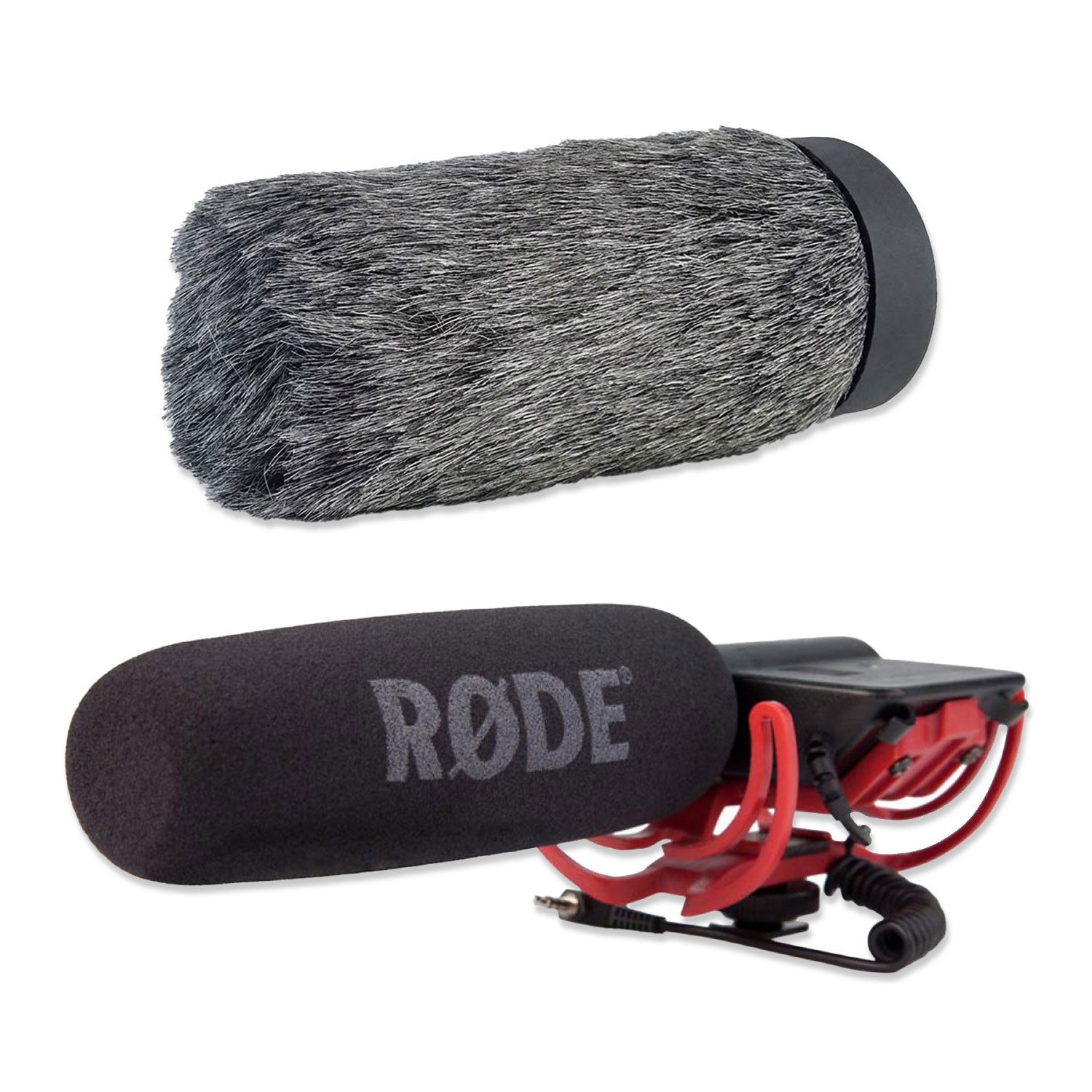 RØDE Mikrofon Rode Mikrofon Videomic Rycote Richtmikrofon mit keepdrum Windschutz (1-tlg), Vorteils-Set mit keepdrum Fell-Windschutz