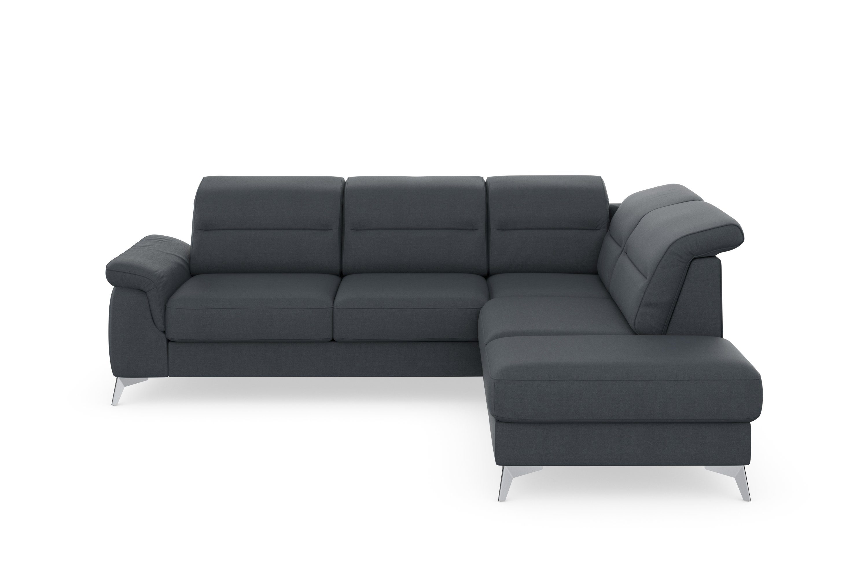 mane, Kopfteilverstellung mit und mit optional sit&more Sinatra, Ecksofa Armteilfunktion