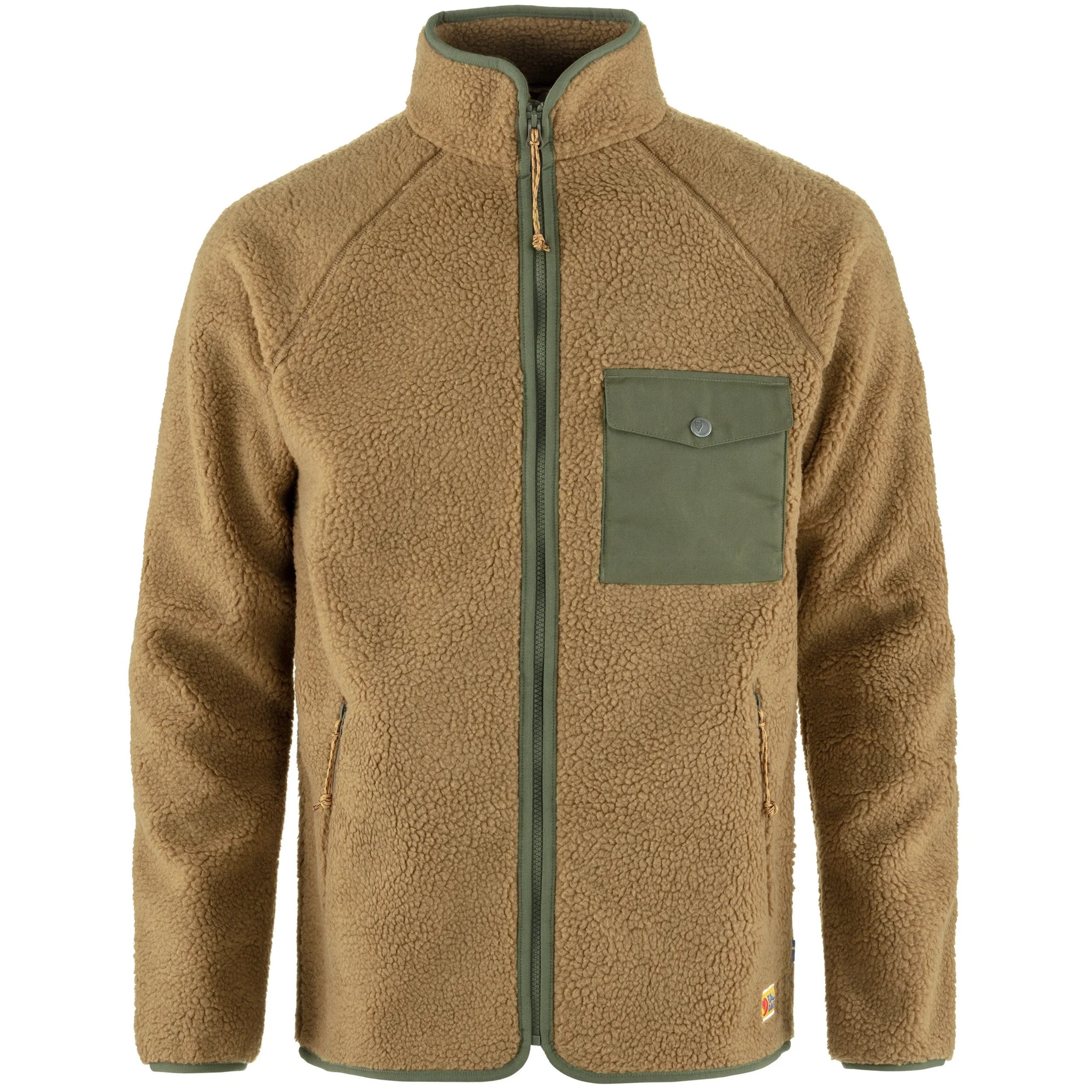 Fleecejacke Fjällräven Vardag Pile Fleece - doppellagige Teddyfleecejacke Herren