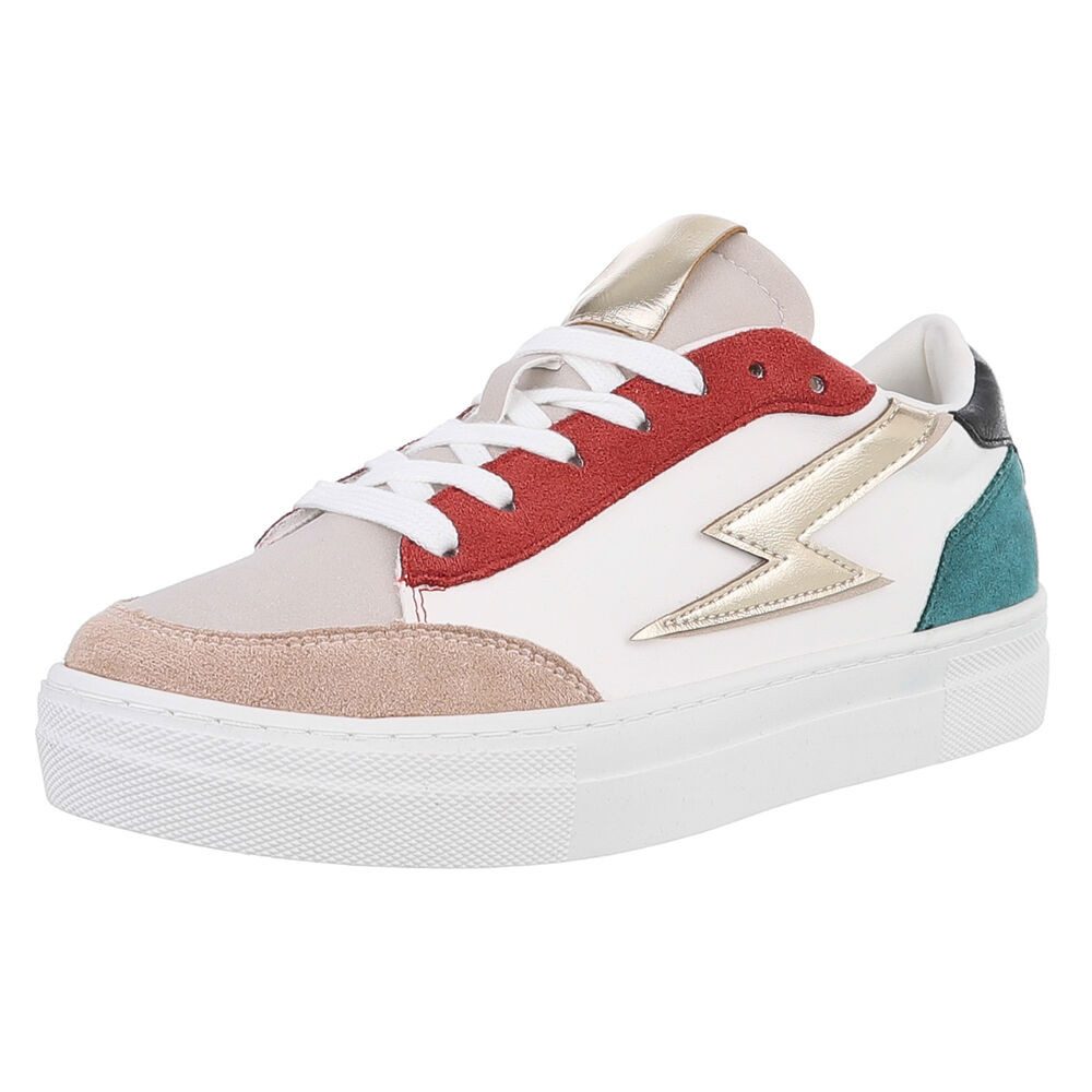Ital-Design Damen Low-Top Freizeit Sneaker (88930619) Flach Sneakers Low in günstig online kaufen