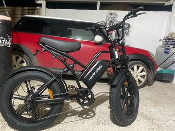DOTMALL E-Bike Happyrun HR-G50 7-Gang, 20" Mountain Elektrofahrrad, 750W, 48V 18AH