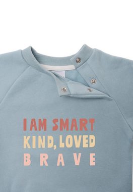 Liliput Sweatshirt i am smart, kind loved, brave mit aussagekräftigem Statementprint