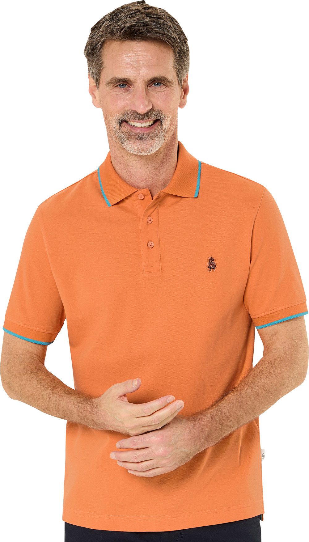 Jacques Britt Poloshirt Atmungsaktiv und hautsympathisch - natürlicher Komfort durch Baumwolle