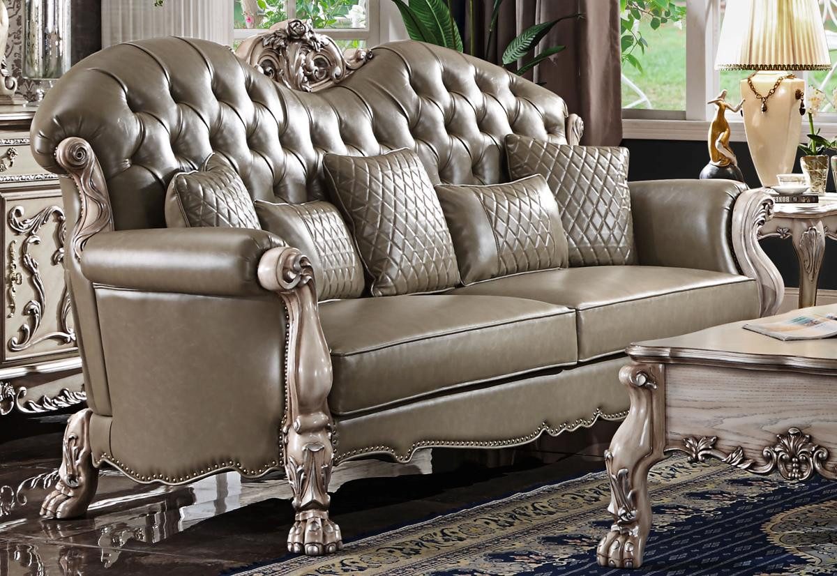 JVmoebel Chesterfield-Sofa Moderne 3-Sitzer Chesterfield Sofa Polster Möbel für Ihr Zimmer, Made in Europa