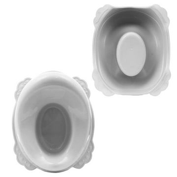 Maltex Baby-Toilettensitz 2 Teile Set - WAL Silbergrau - HH Antirutsch Toilettentraining, ***WC Aufsatz + Töpfchen***