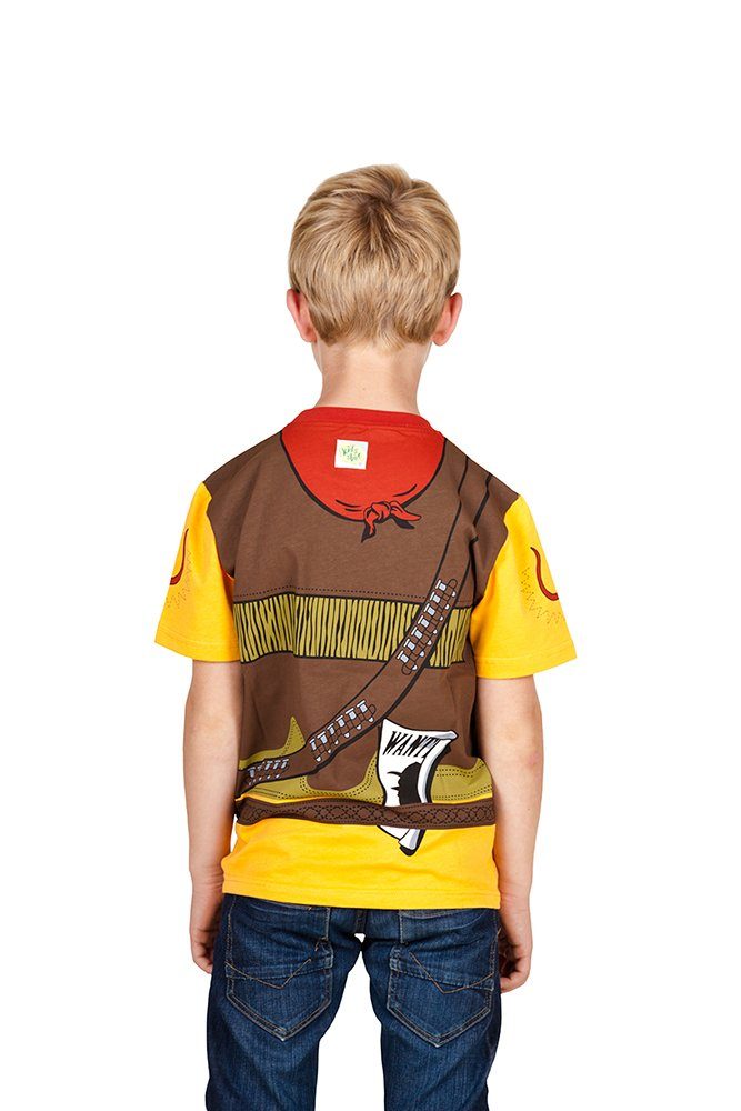 Kinder T-Shirt for Sale mit Cowboy-Wort mit Hut von MarkUK97
