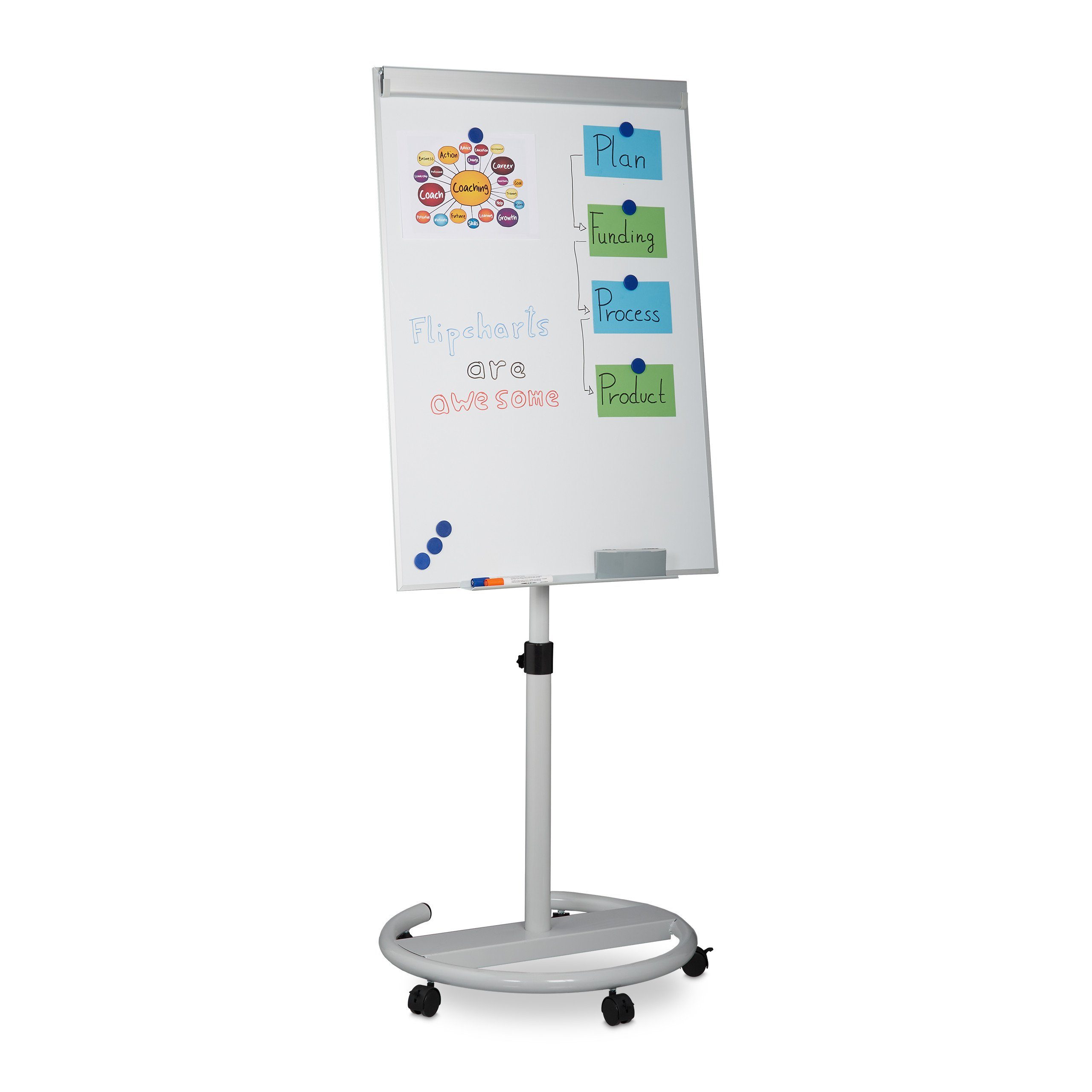 relaxdays Magnettafel Flipchart mobil günstig online kaufen