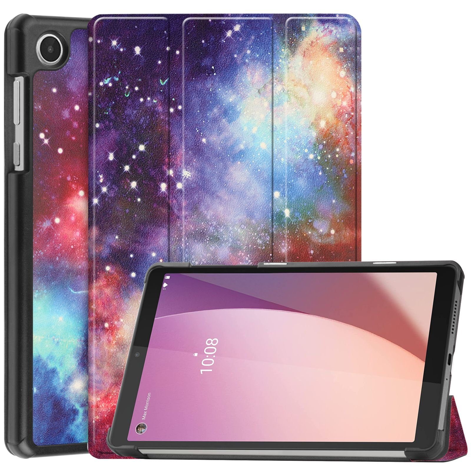 Lobwerk Tablet-Hülle Schutzhülle für Lenovo Tab M8 (4th Gen) TB-300FU 2023, Wake & Sleep Funktion, Sturzdämpfung, Aufstellfunktion