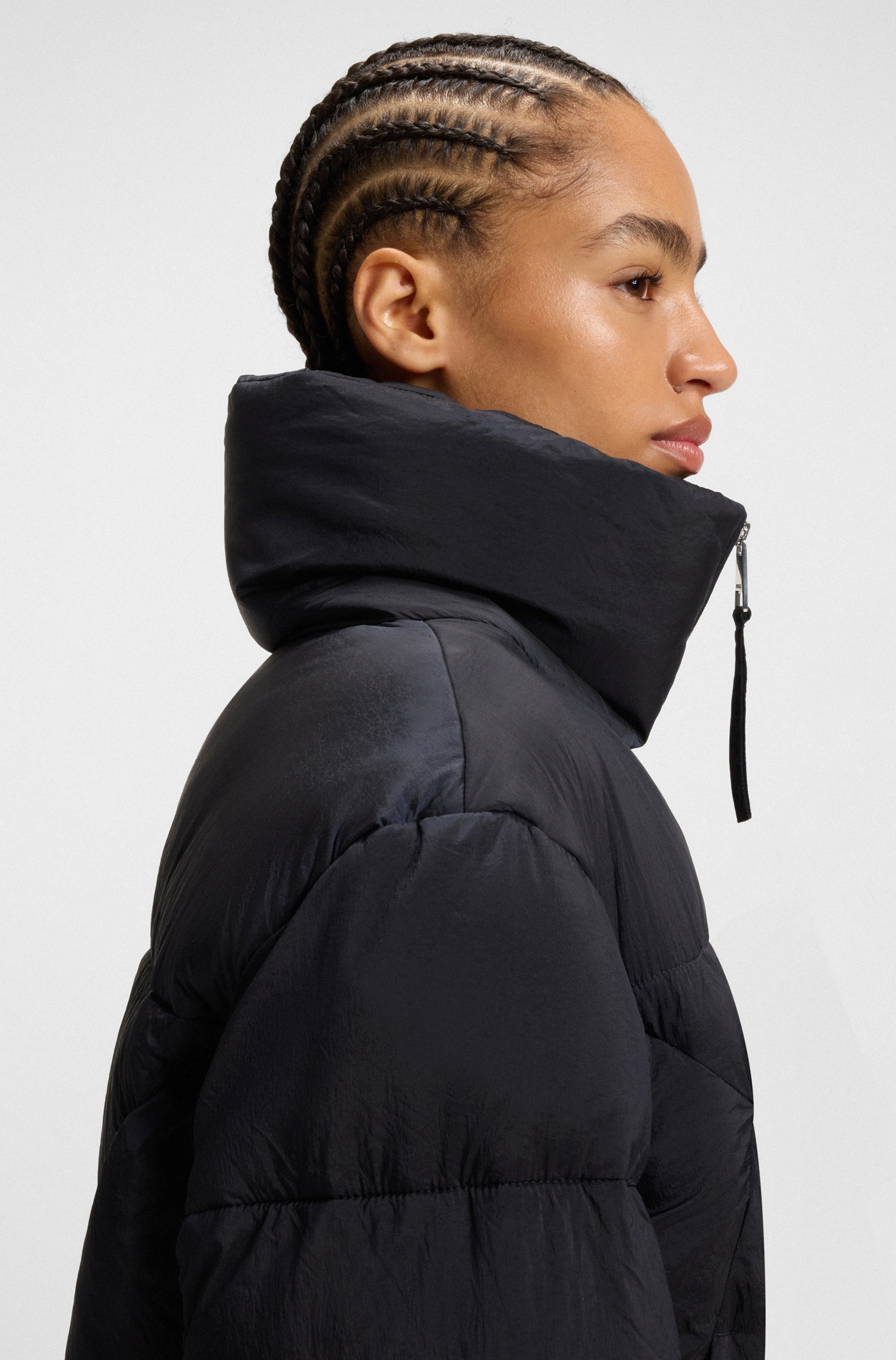 BOSS ORANGE Steppjacke Padilena Premium Damenmode Regular Fit mit Stehkrage günstig online kaufen