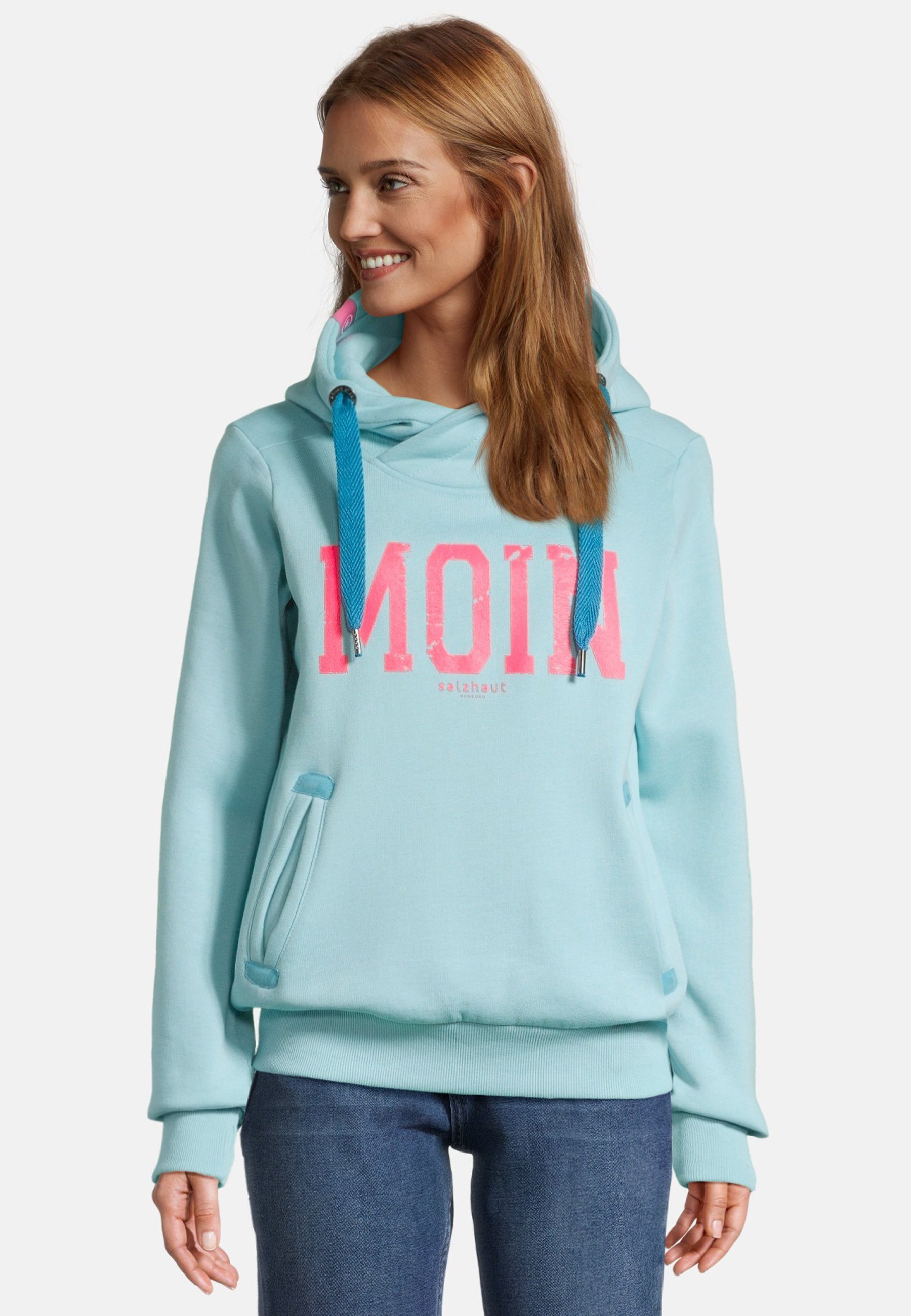 salzhaut Hoodie SÜNN - MOIN Damen Tailliert günstig online kaufen