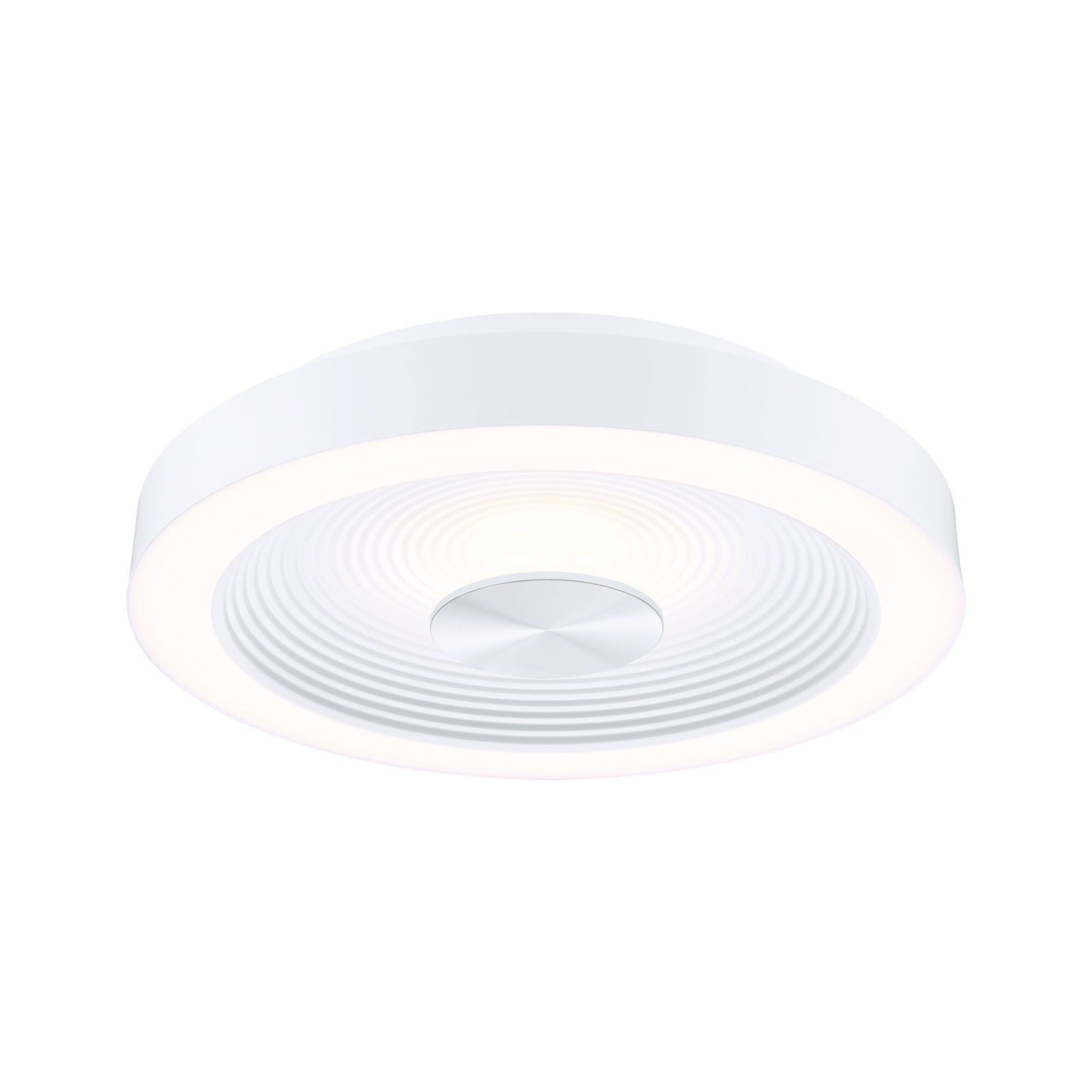 Paulmann LED Deckenleuchte LED Deckenleuchte Volea IP44 3000K 470lm / 1650lm 230V 3,5 / 1x13W, LED fest integriert, Warmweiß, Dimmer
