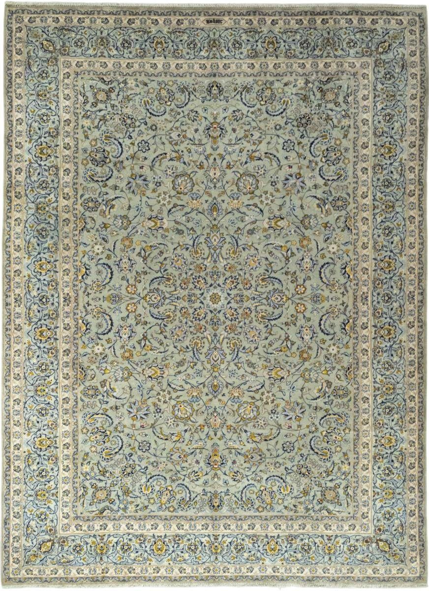 Orientteppich Keshan 297x406 Handgeknüpfter Orientteppich / Perserteppich, Nain Trading, rechteckig, Höhe: 12 mm