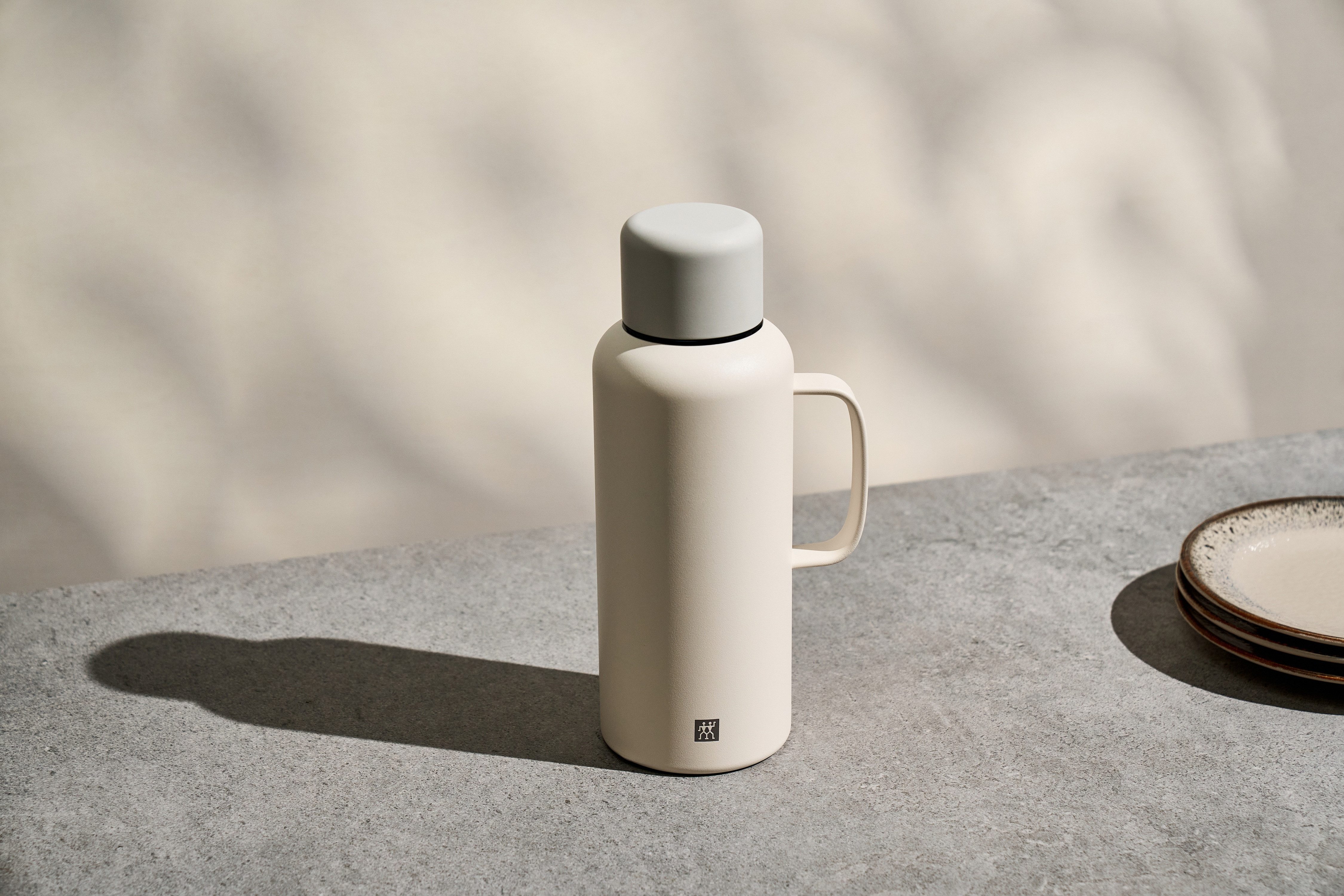 Zwilling Thermoflasche Thermo Plus, Edelstahl, Doppelwandig, Auslaufsicher