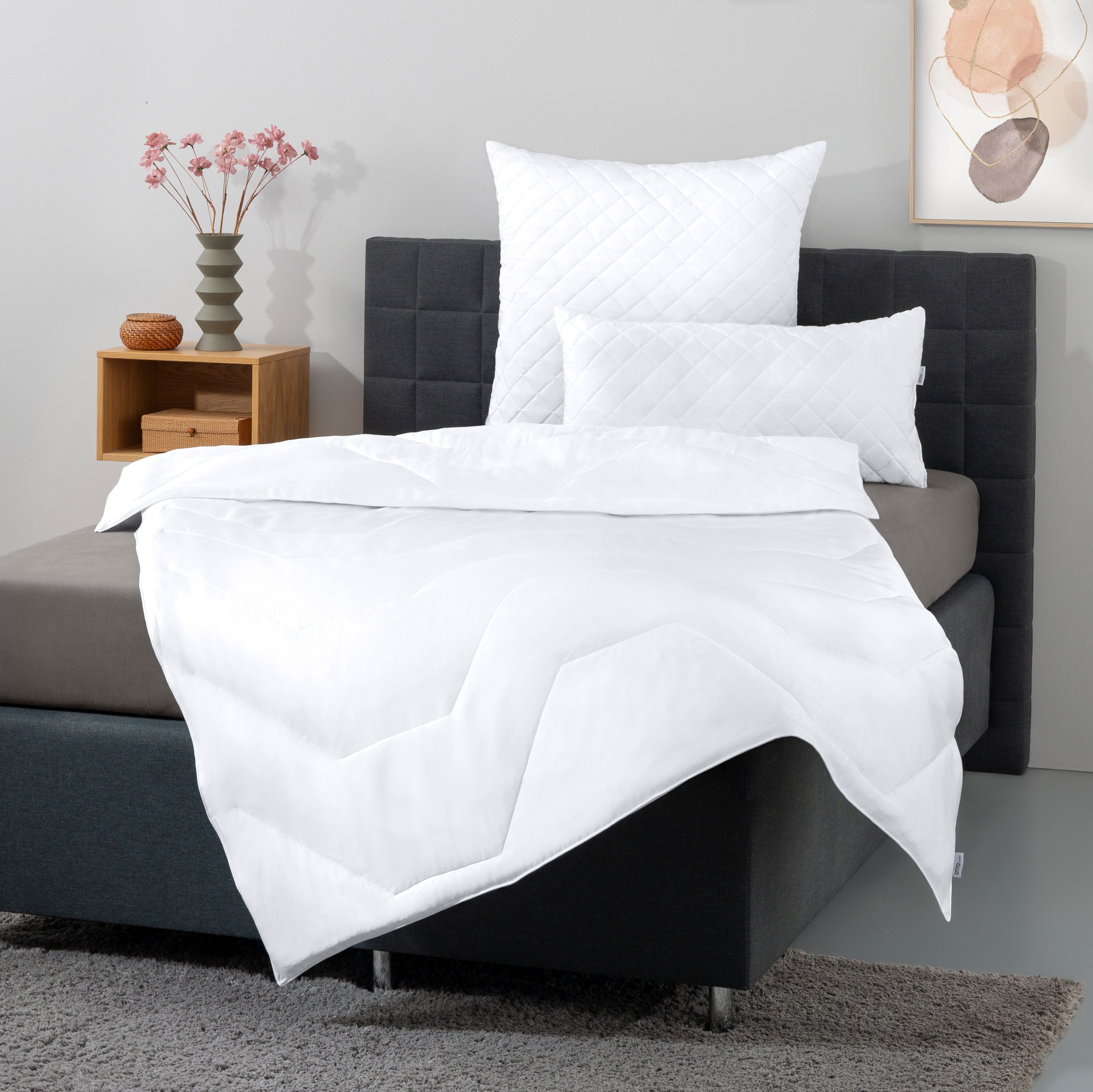 OTTO home Naturfaserbettdecke Lyllen, Füllung: 100% Lyocell (TENCEL), Bezug: 100% Lyocell (TENCEL), Bettdecke 135x200 & 155x220 cm