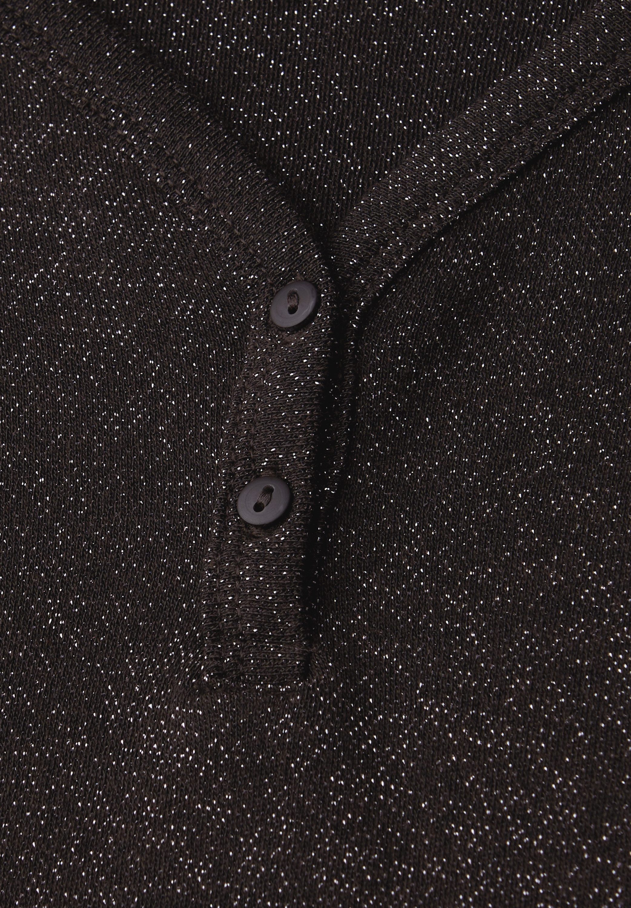 STREET ONE Langarmshirt im Glitzer-Look