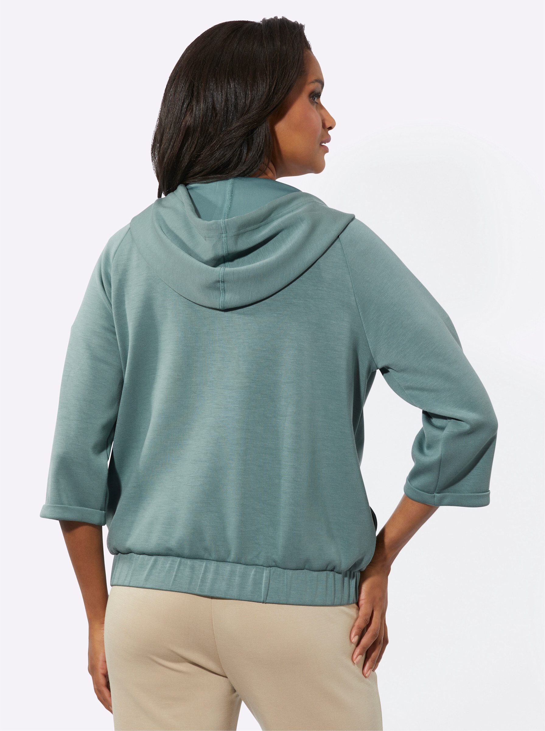 Inspirationen Shirtjacke "Shirtjacke" 1 Stk. tlg. günstig online kaufen