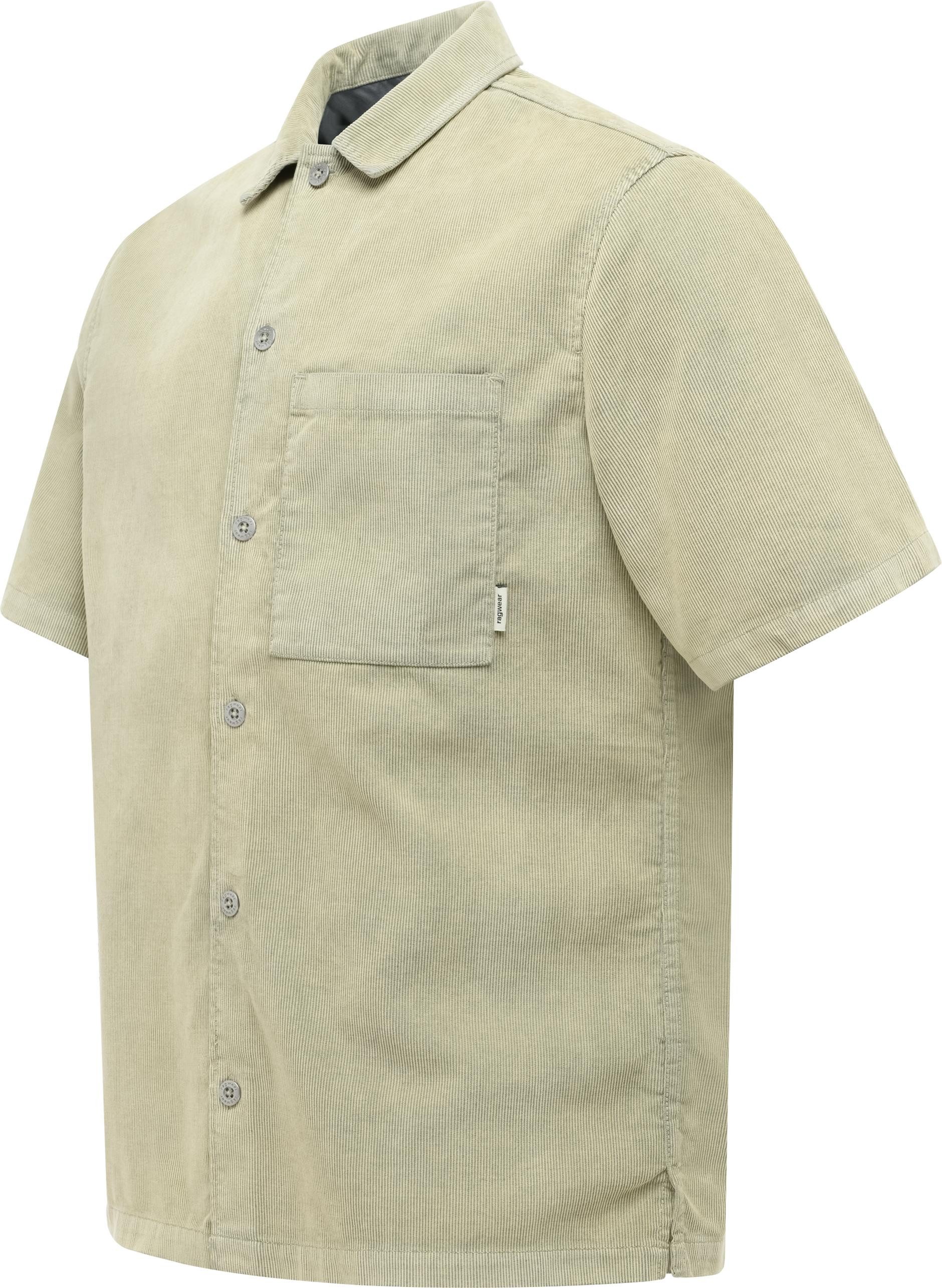 Ragwear Kurzarmhemd Teecord Lässiges Kurzarm-Overshirt
