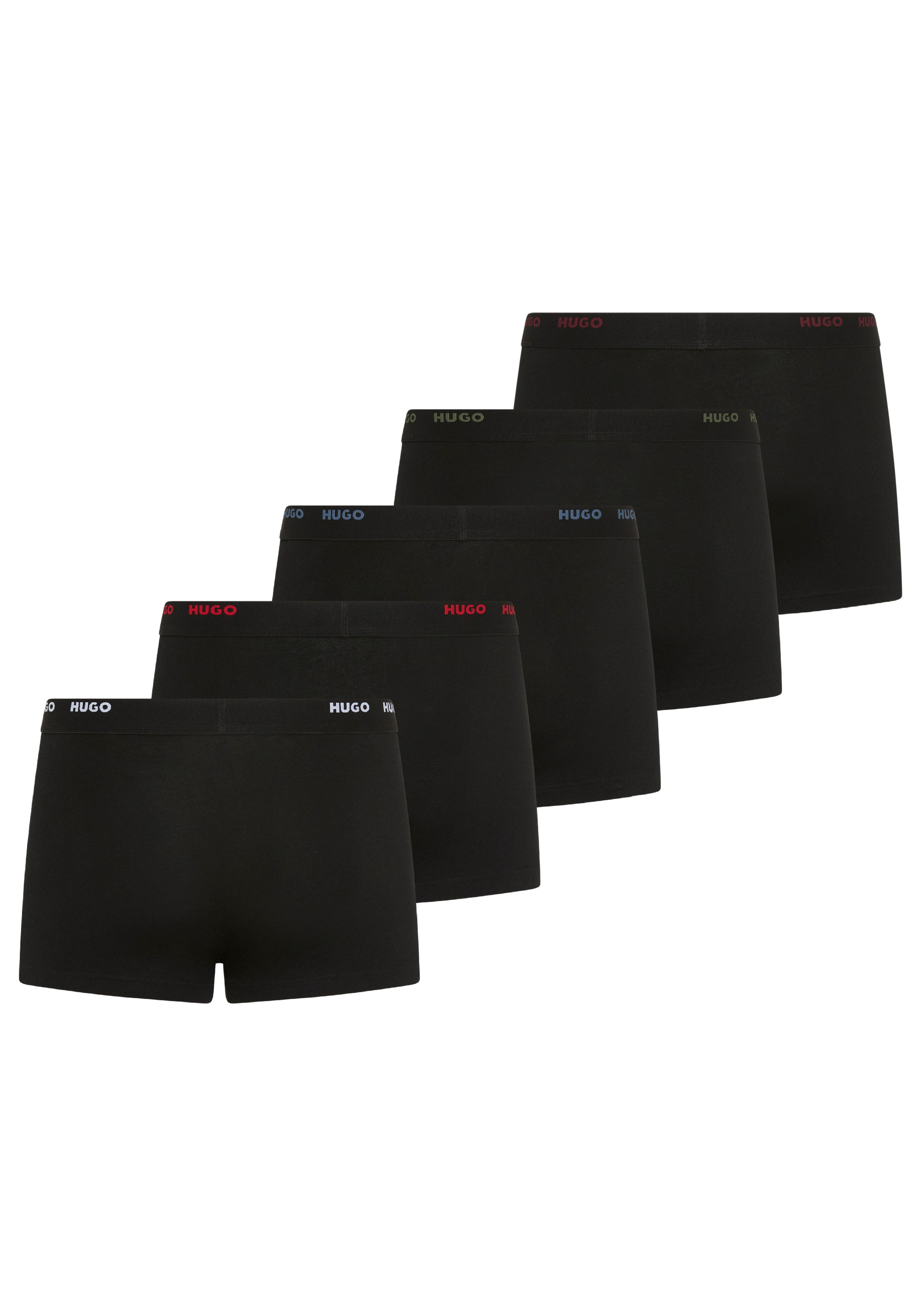 HUGO Trunk FIVE PACK (Packung, 5-St., 5er-Pack) mit HUGO Schriftzug
