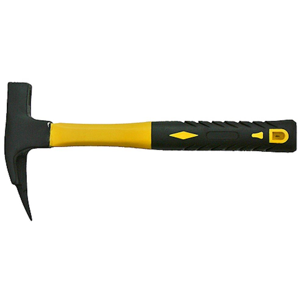 PROREGAL® Hammer Klauenhammer 0,6 kg Fiberglasstiel mit Gummigriff