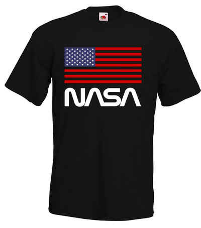 Youth Designz T-Shirt »NASA USA Herren T-Shirt« mit trendigem Frontprint