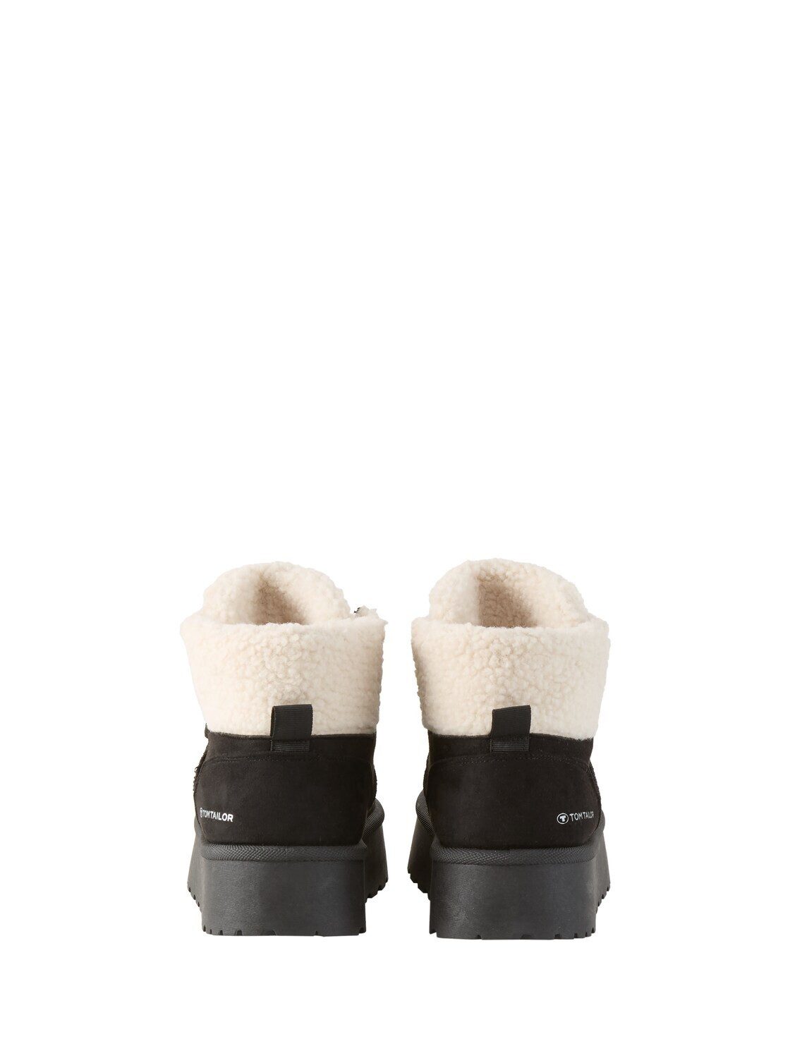 TOM TAILOR Gefütterte Schneestiefeletten mit Plateau-Sohle günstig online kaufen