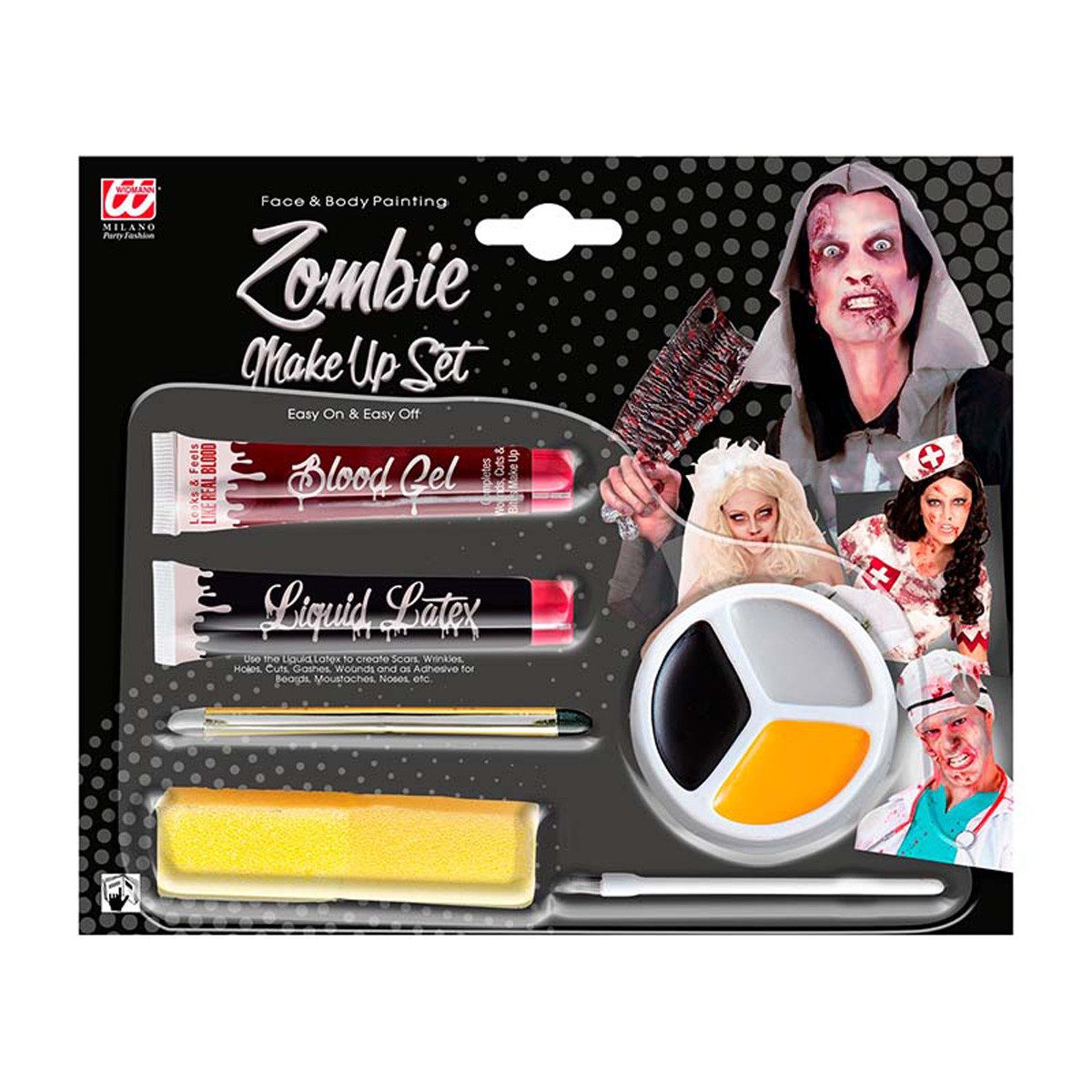 Theaterschminke Make-up Set Zombie
