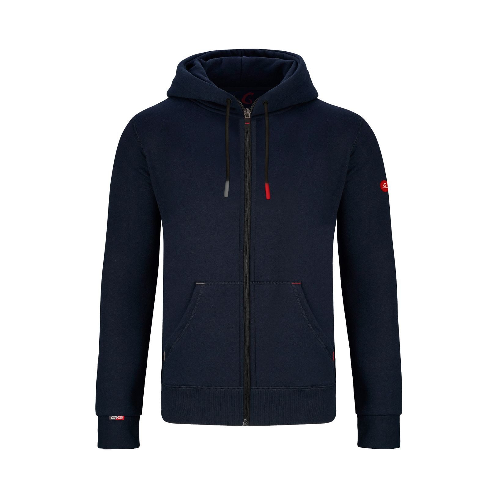 Sweatjacke Herren red edition dunkelblau