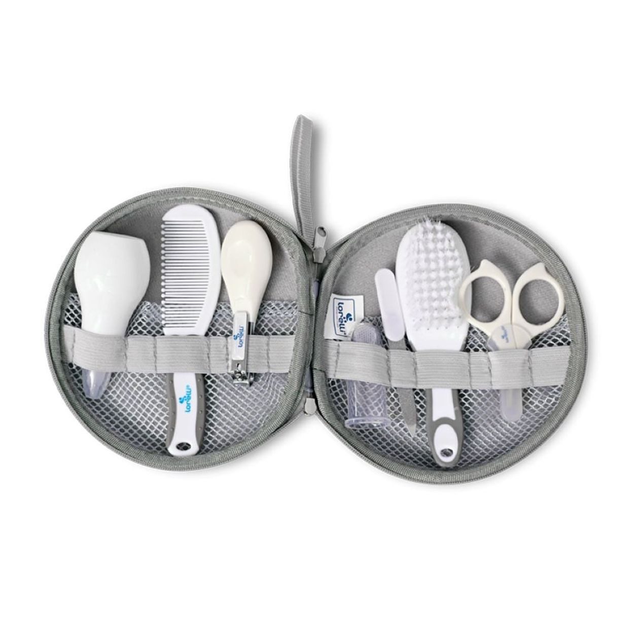 Lorelli Baby-Nagelschere Baby Hygiene Set Reiseetui, (1-tlg), 8-tlg. Nasensauger Nagelschere Nagelknipser