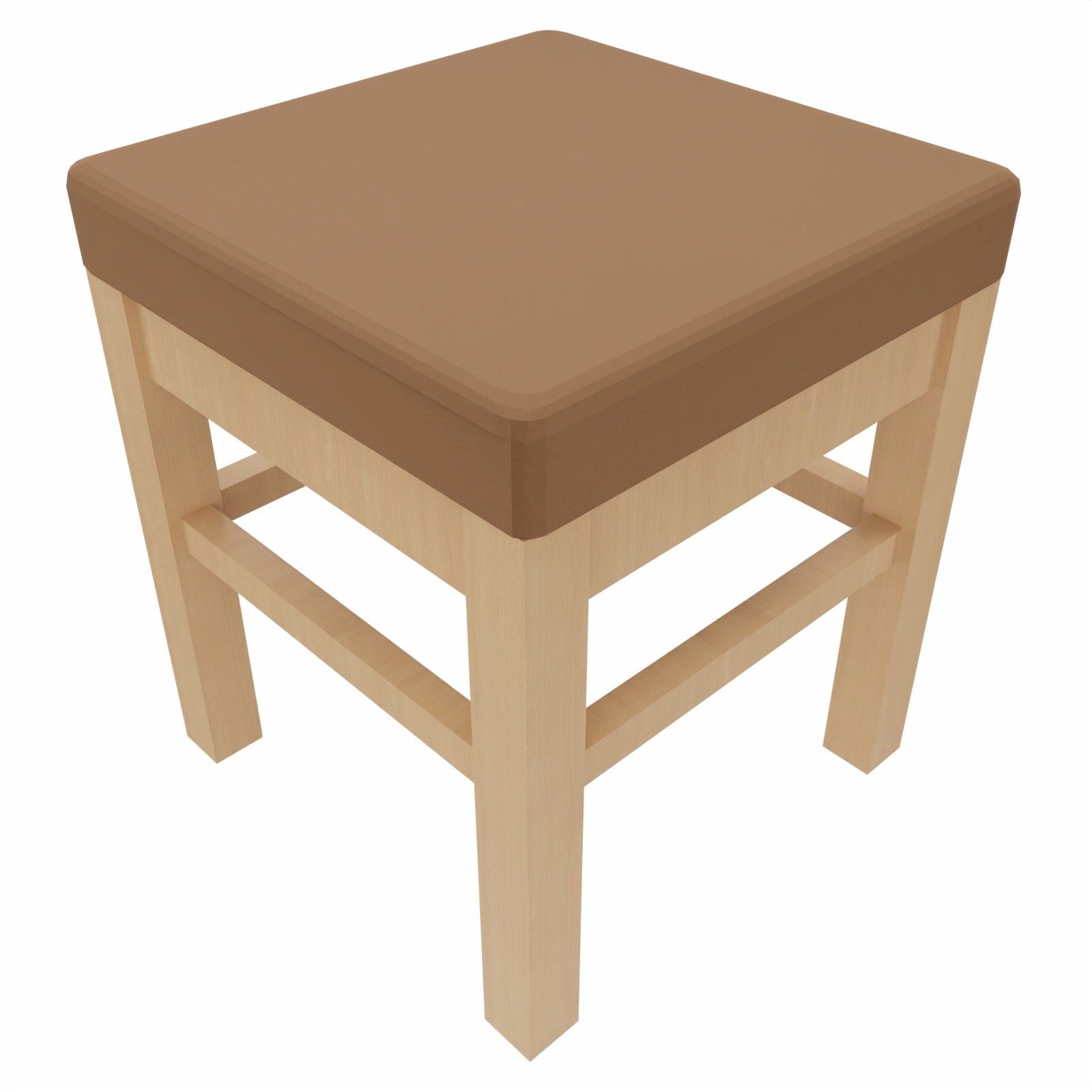 einrichtungsdesign24 Sitzhocker Schwerlasthocker Alexander – Robuster Sitzhocker mit 52cm Sitzhöhe, Belastbar bis 250kg