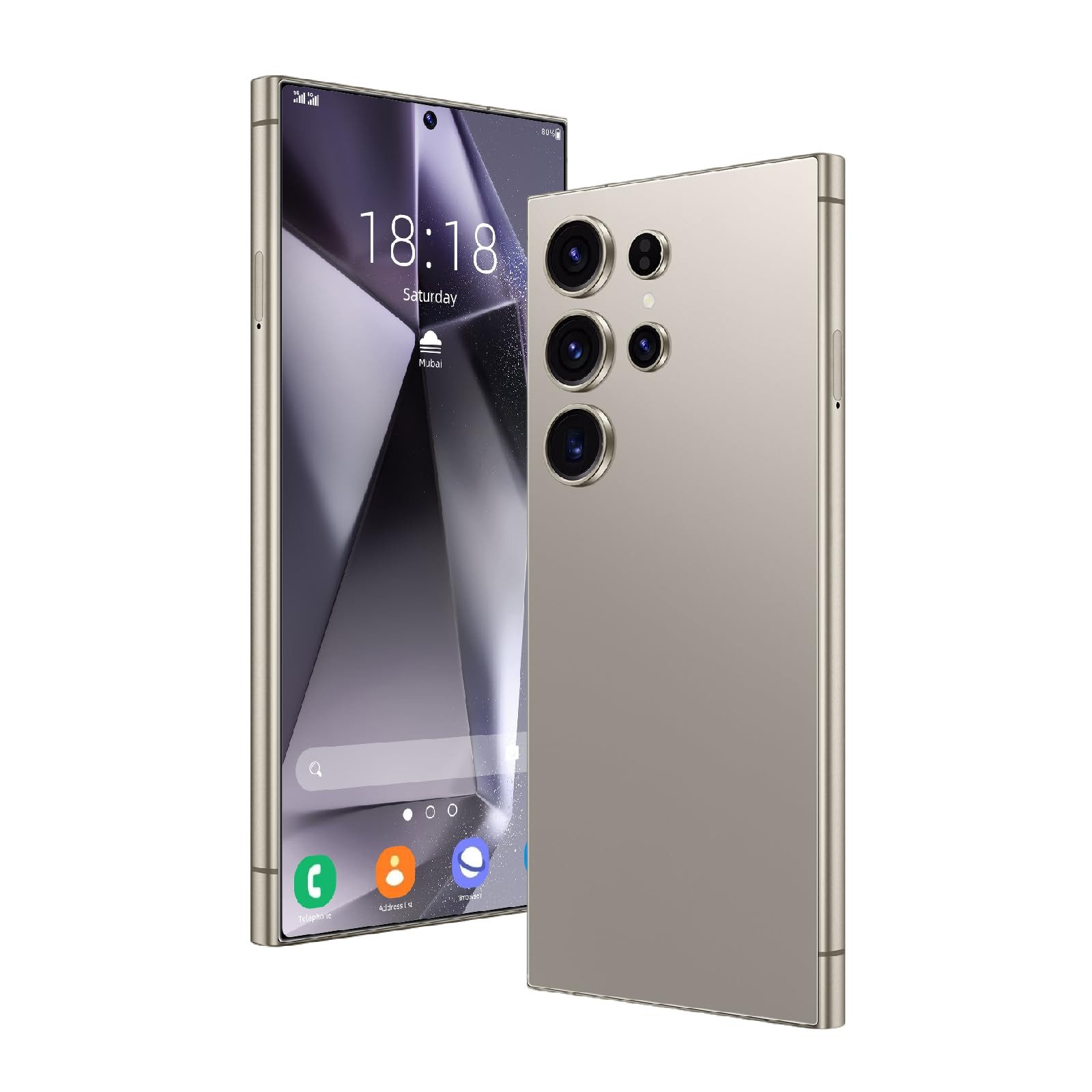 Fine Life Pro Entsperrtes Android-Telefon 4G LTE FDD B1/B3/B4/B7 6,75-Zoll-Display Smartphone (3GB RAM + 64GB ROM, 5MP+16MP Dual-Kamera, Metallrahmen, Dual SIM)