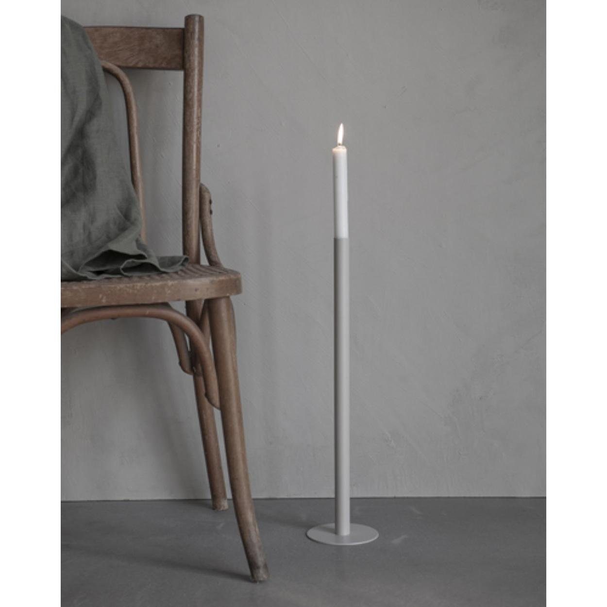 (50cm) Kerzenleuchter Ekeberga Storefactory Kerzenhalter Grau