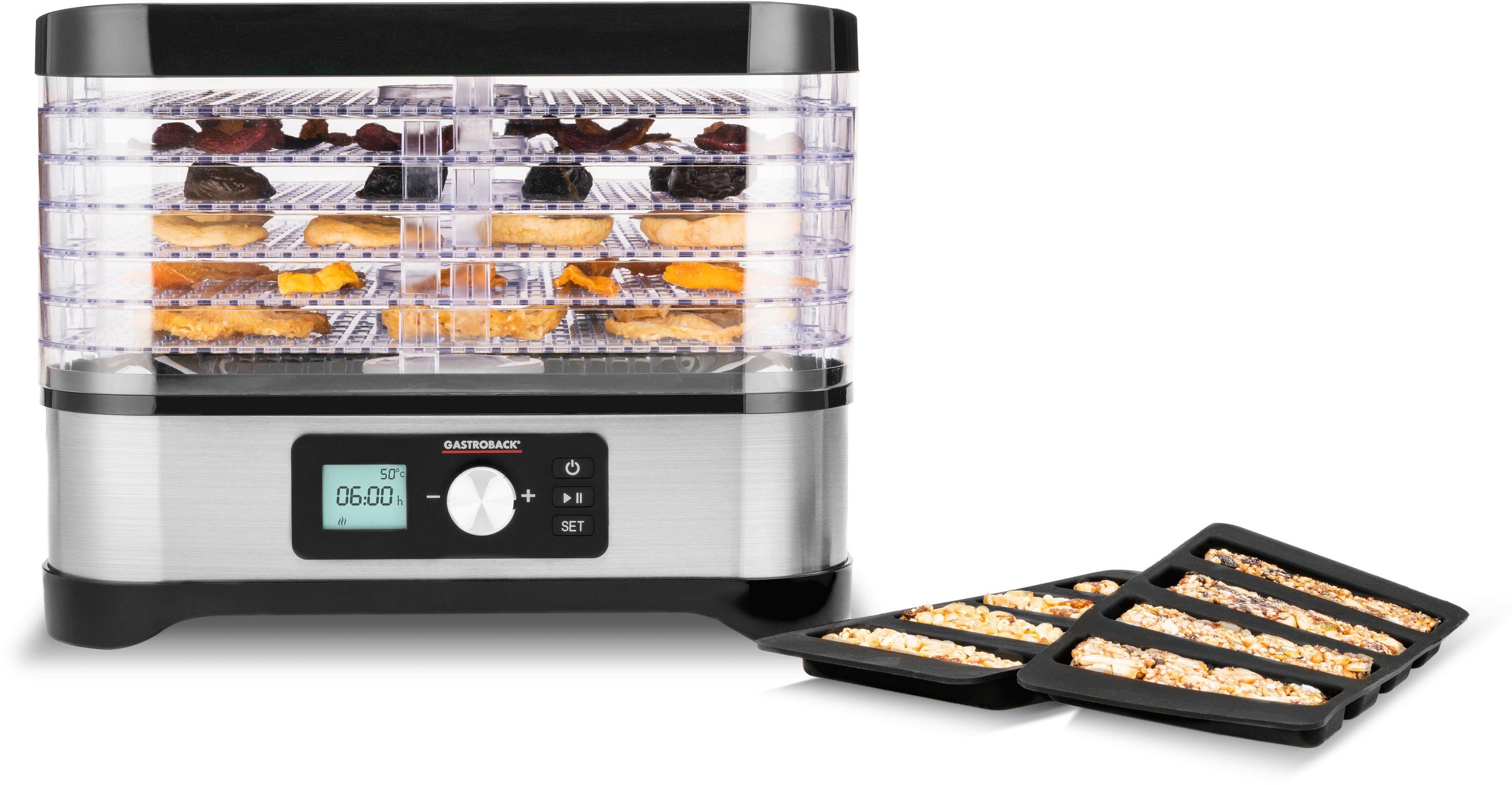 Gastroback Dörrautomat 46600 Design Natural Plus 250 W, 6 Etagen